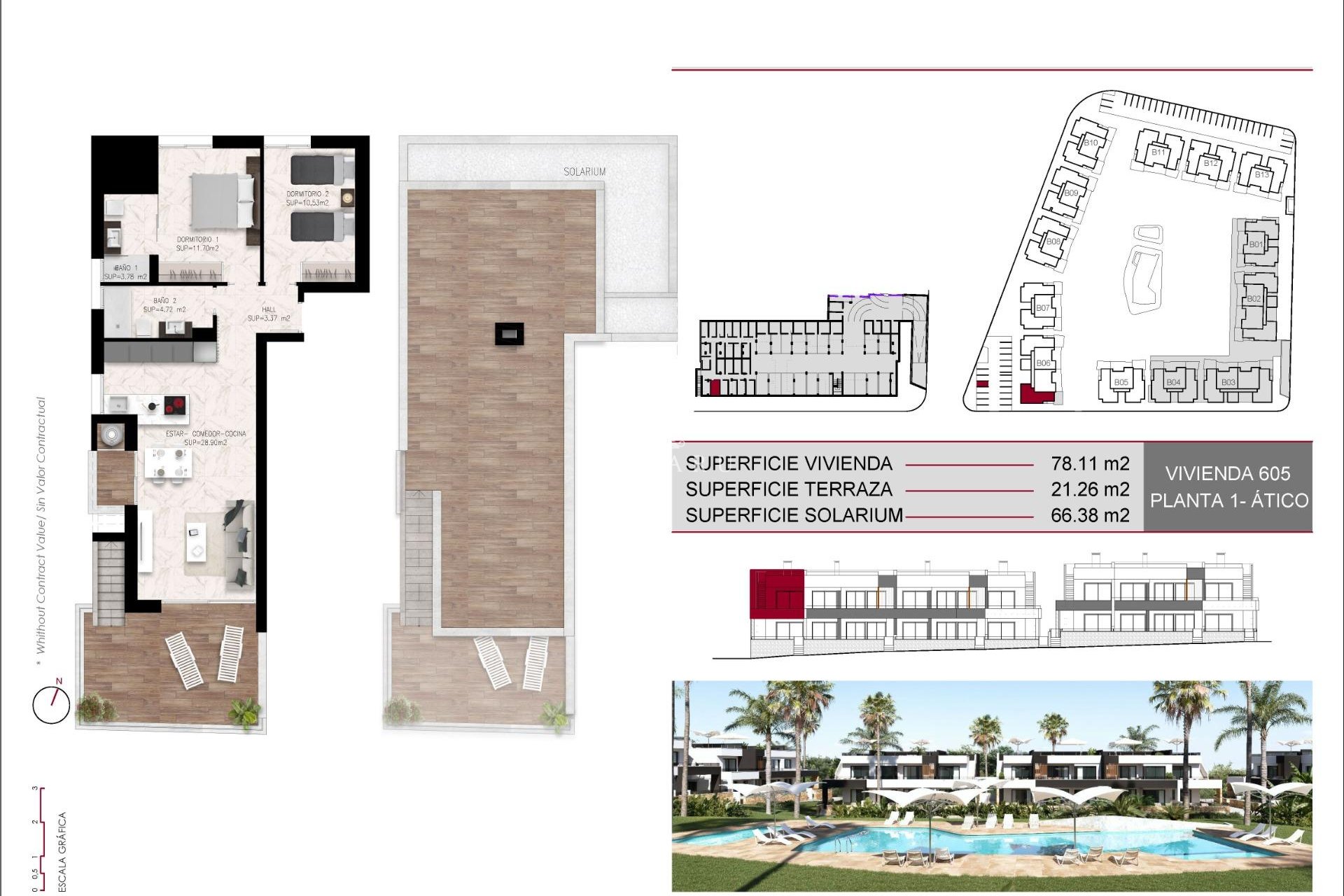 Nieuwbouw Woningen - Bungalow -
Ciudad Quesada - Lo Marabú