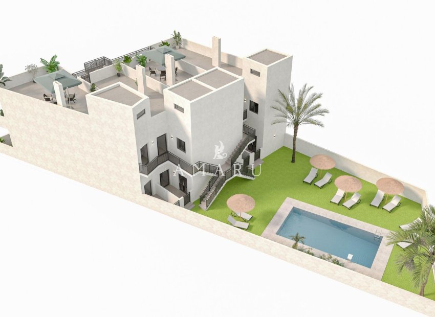 Nieuwbouw Woningen - Bungalow -
Hondón de las Nieves - La Canalosa