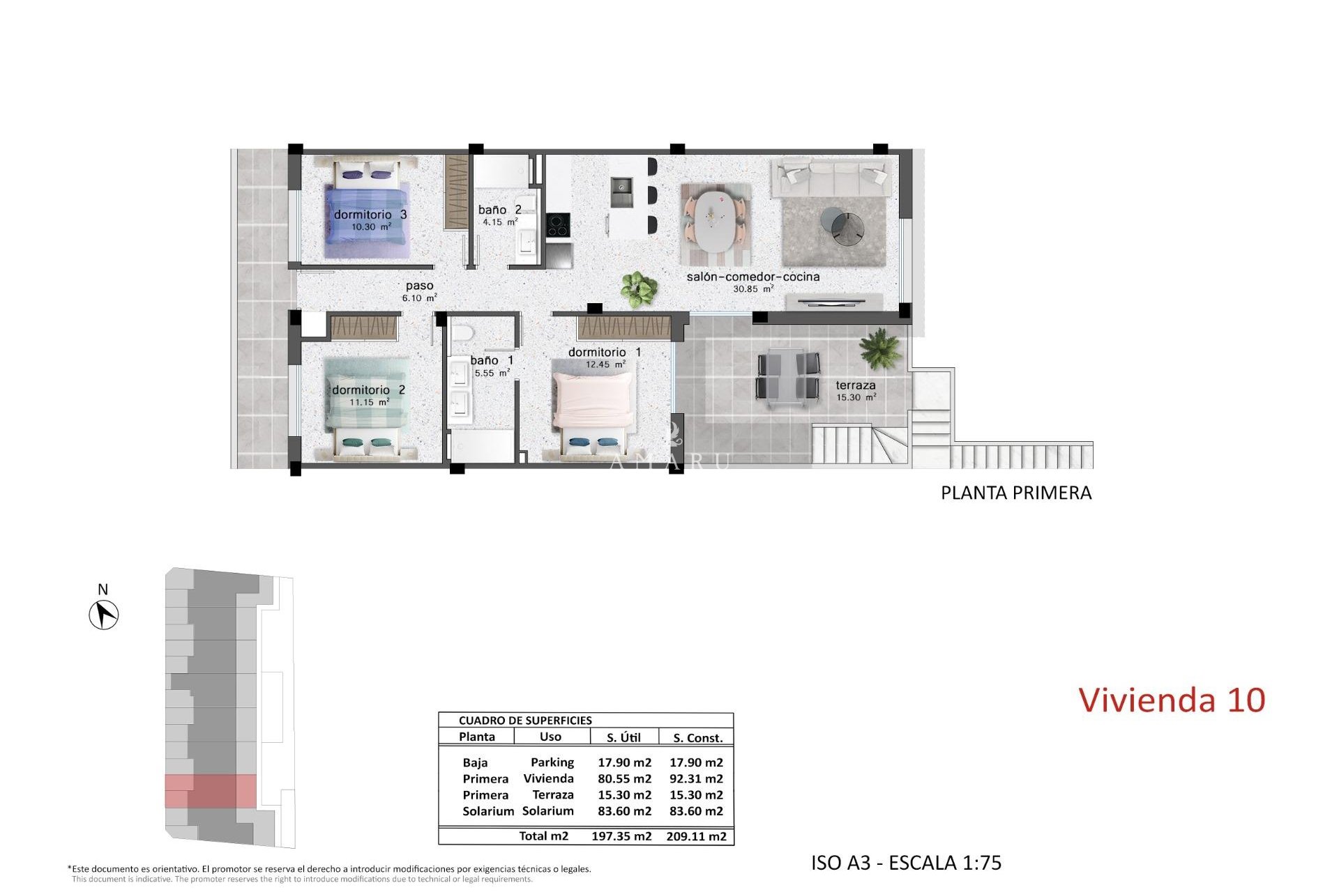 Nieuwbouw Woningen - Bungalow -
Pilar de la Horadada - pueblo