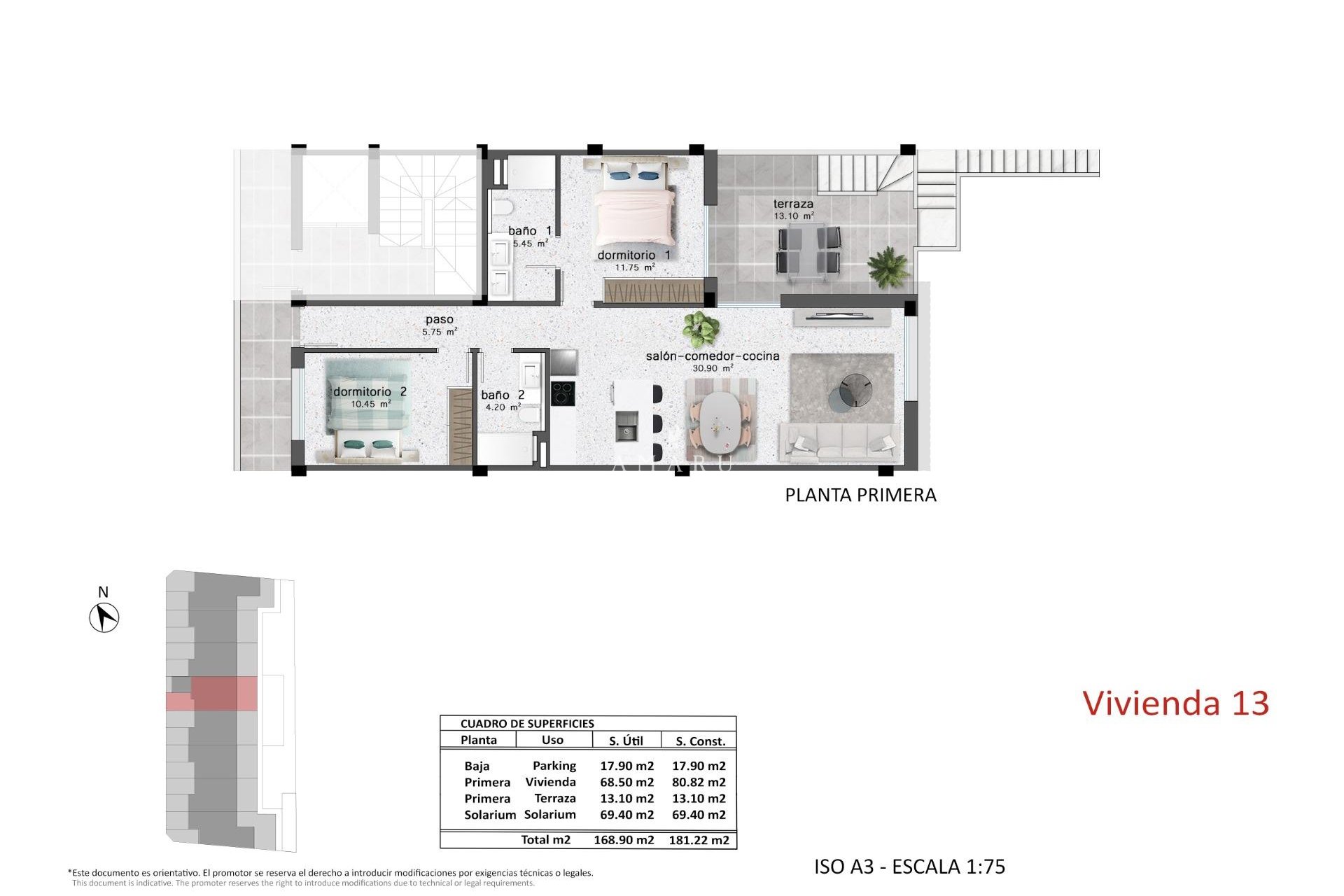 Nieuwbouw Woningen - Bungalow -
Pilar de la Horadada - pueblo