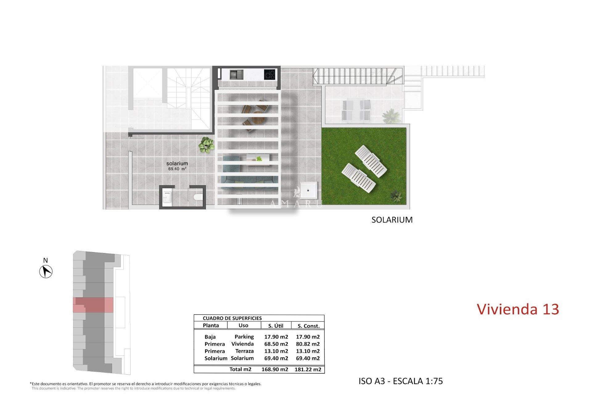 Nieuwbouw Woningen - Bungalow -
Pilar de la Horadada - pueblo