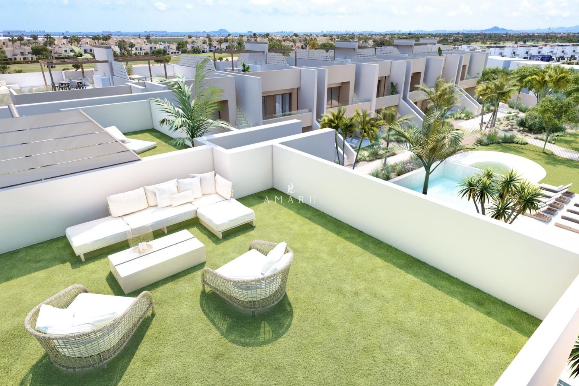 Nieuwbouw Woningen - Bungalow -
San Javier - Roda Golf