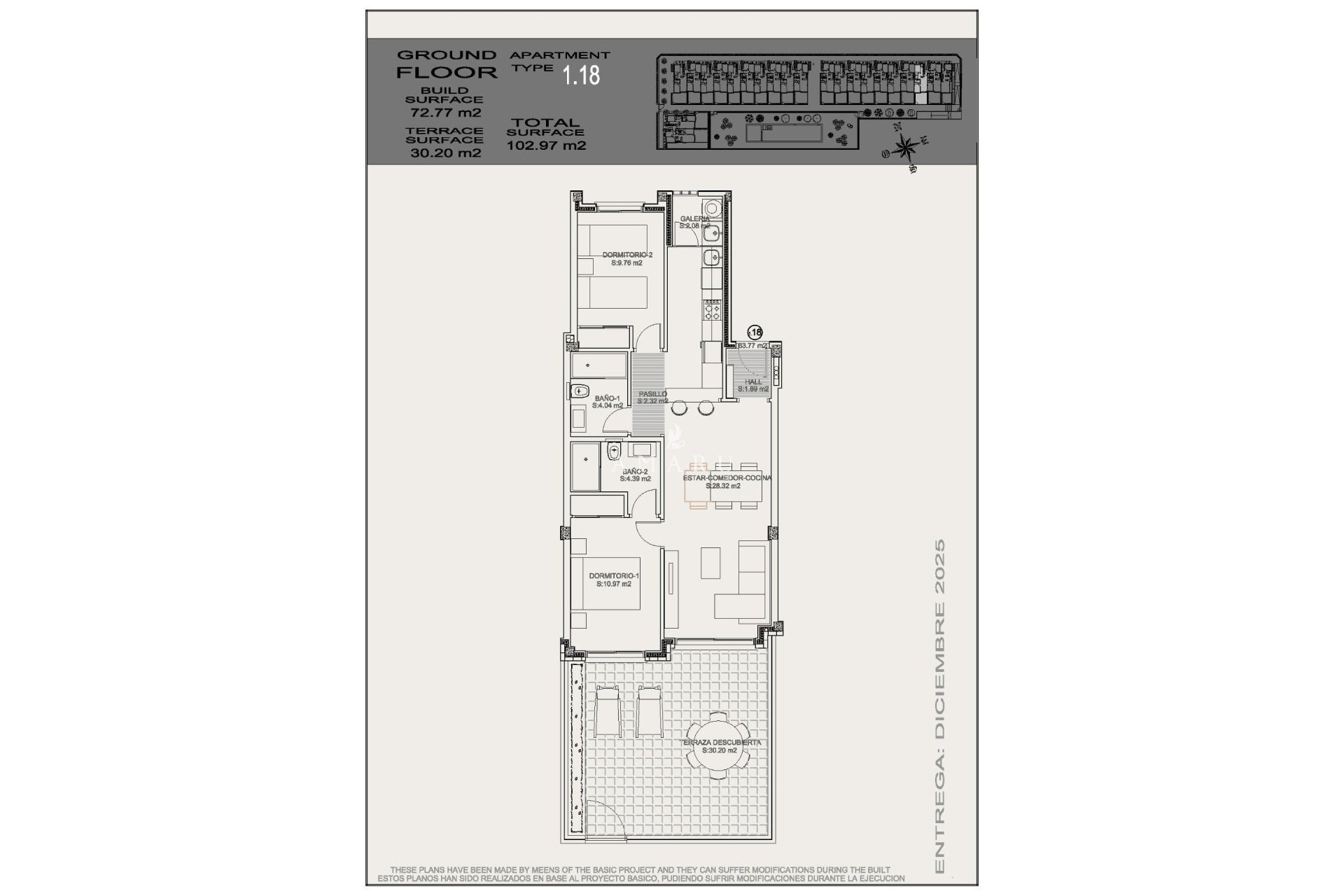 Nieuwbouw Woningen - Bungalow -
Torrevieja - Altos del Sol