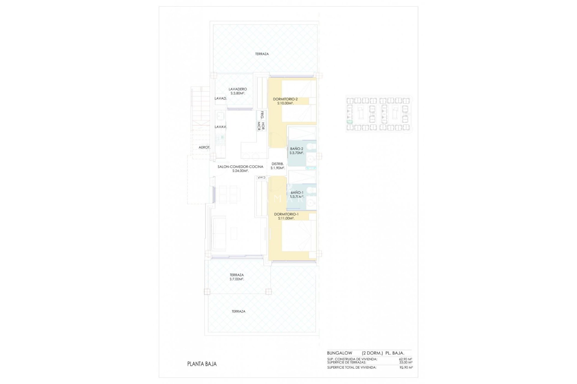 Nieuwbouw Woningen - Bungalow -
Torrevieja - Los Balcones