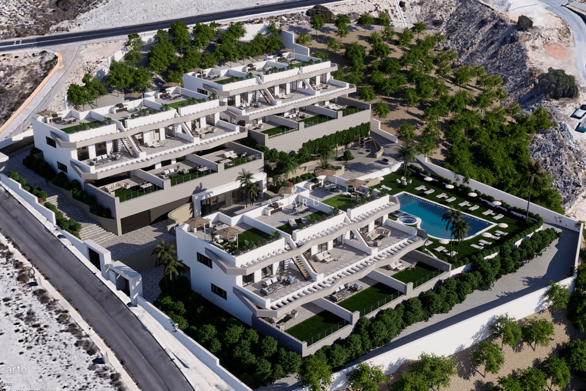 Nieuwbouw Woningen - low-bungalow -
Finestrat