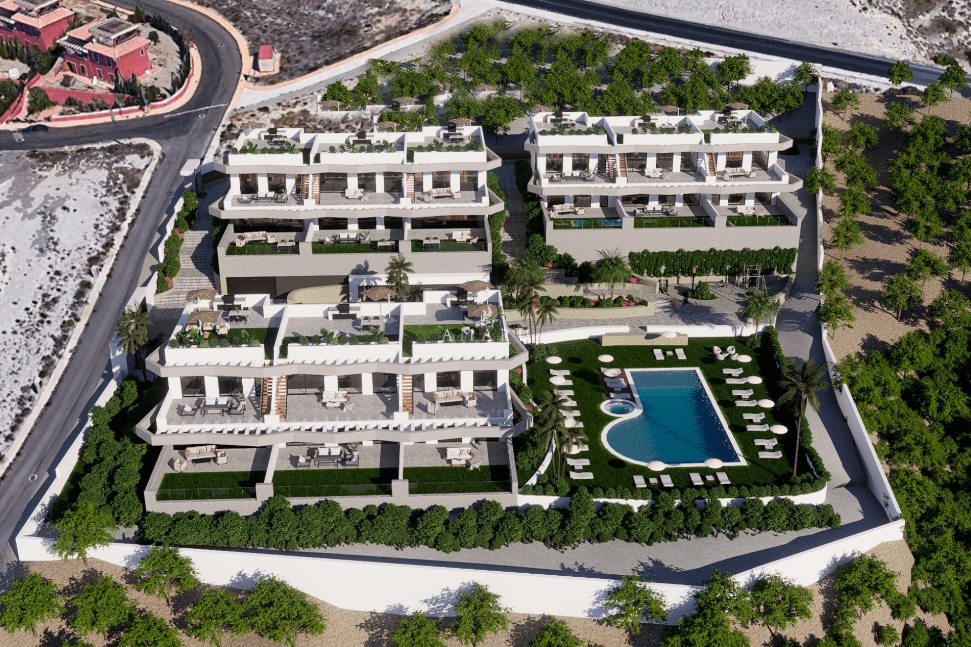 Nieuwbouw Woningen - low-bungalow -
Finestrat