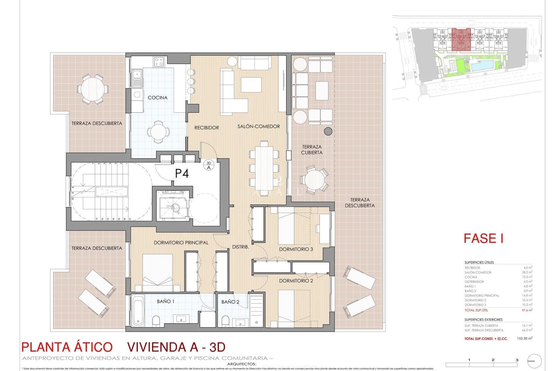 Nieuwbouw Woningen - Penthouse -
Aguilas - Playa de Levante