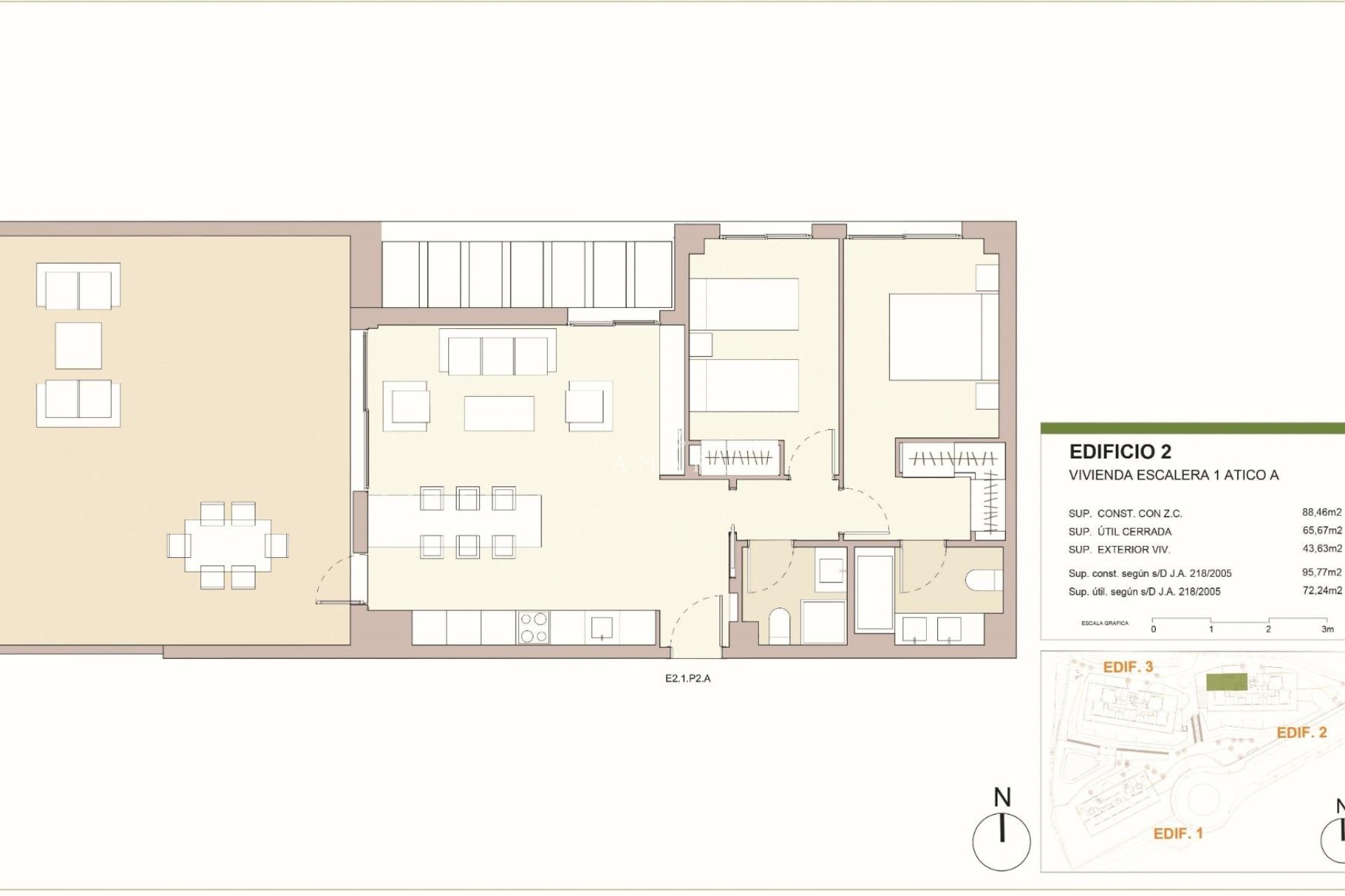 Nieuwbouw Woningen - Penthouse -
Casares - Manilva - San Luís De Sabinillas