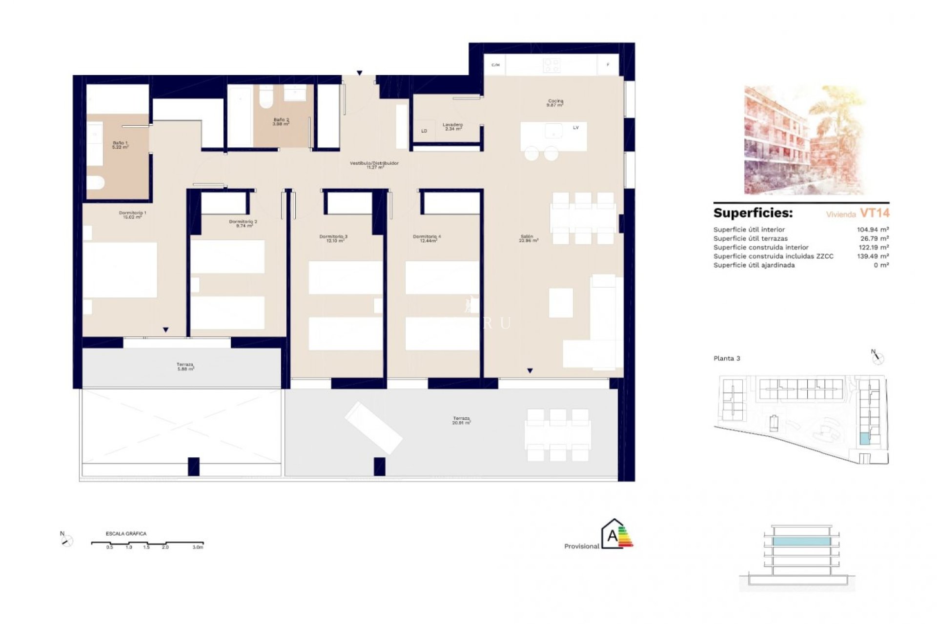 Nieuwbouw Woningen - Penthouse -
Denia - Puerto Denia