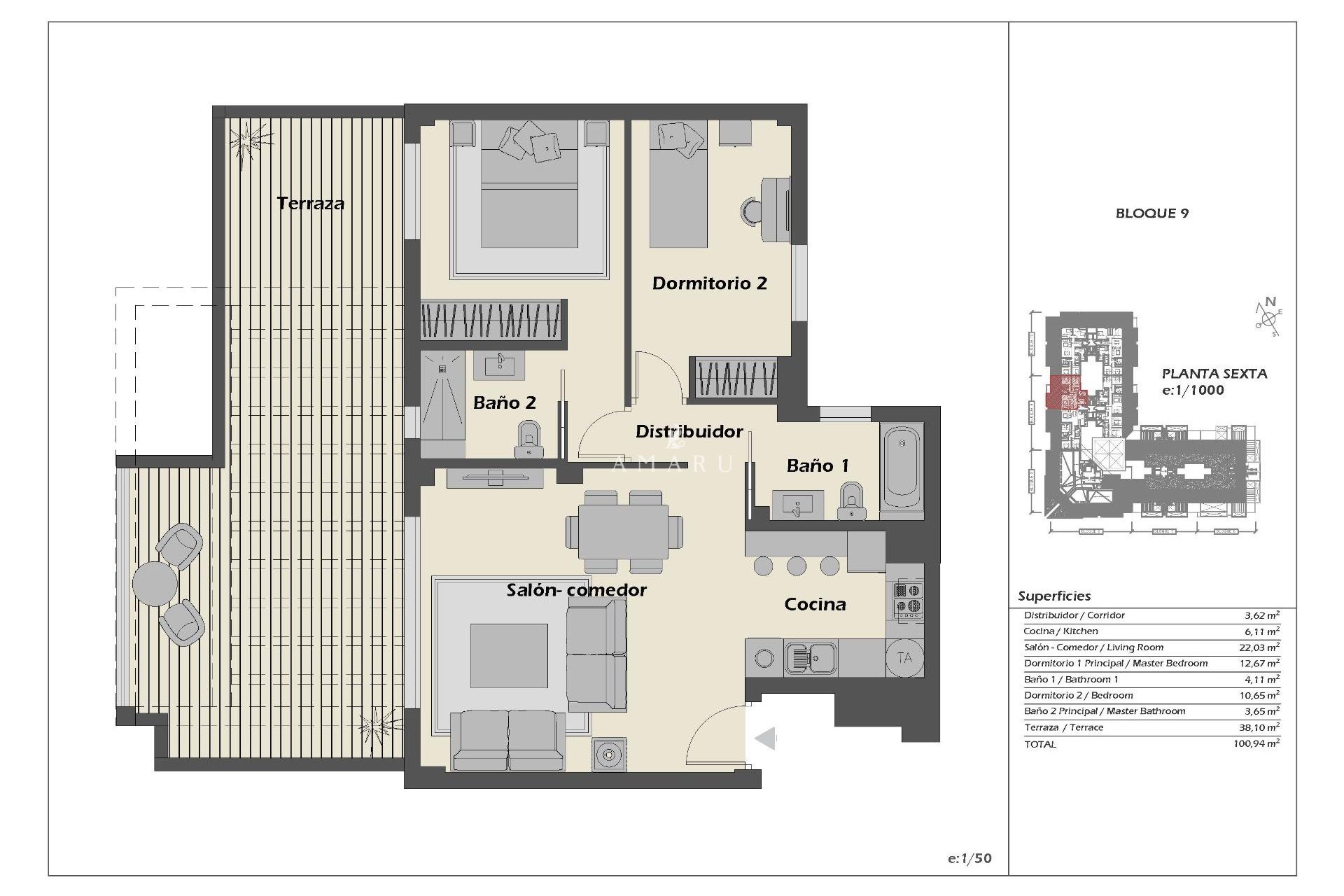 Nieuwbouw Woningen - Penthouse -
Marbella - Nueva Andalucia