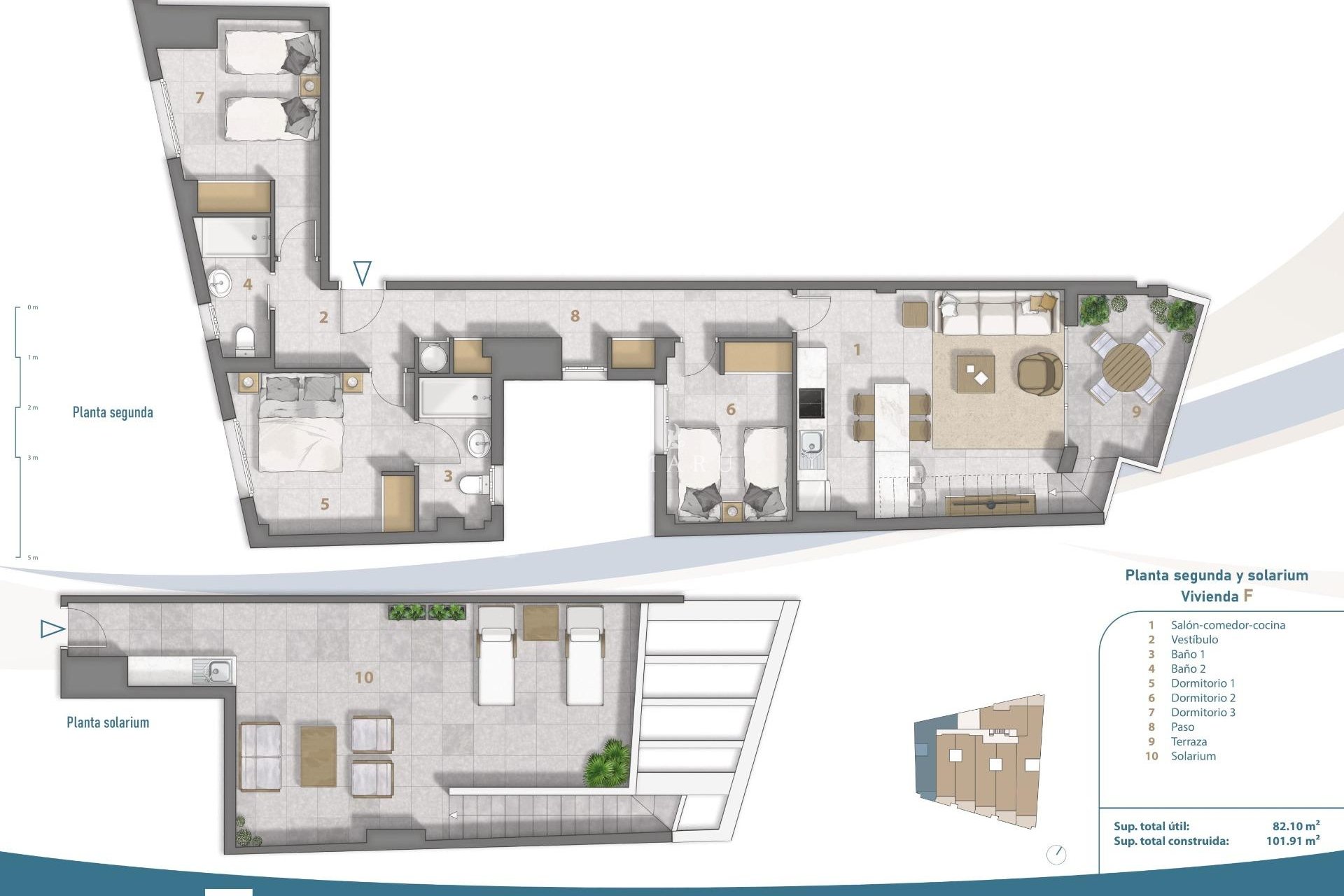 Nieuwbouw Woningen - Penthouse -
San Pedro del Pinatar - Playa Villananitos