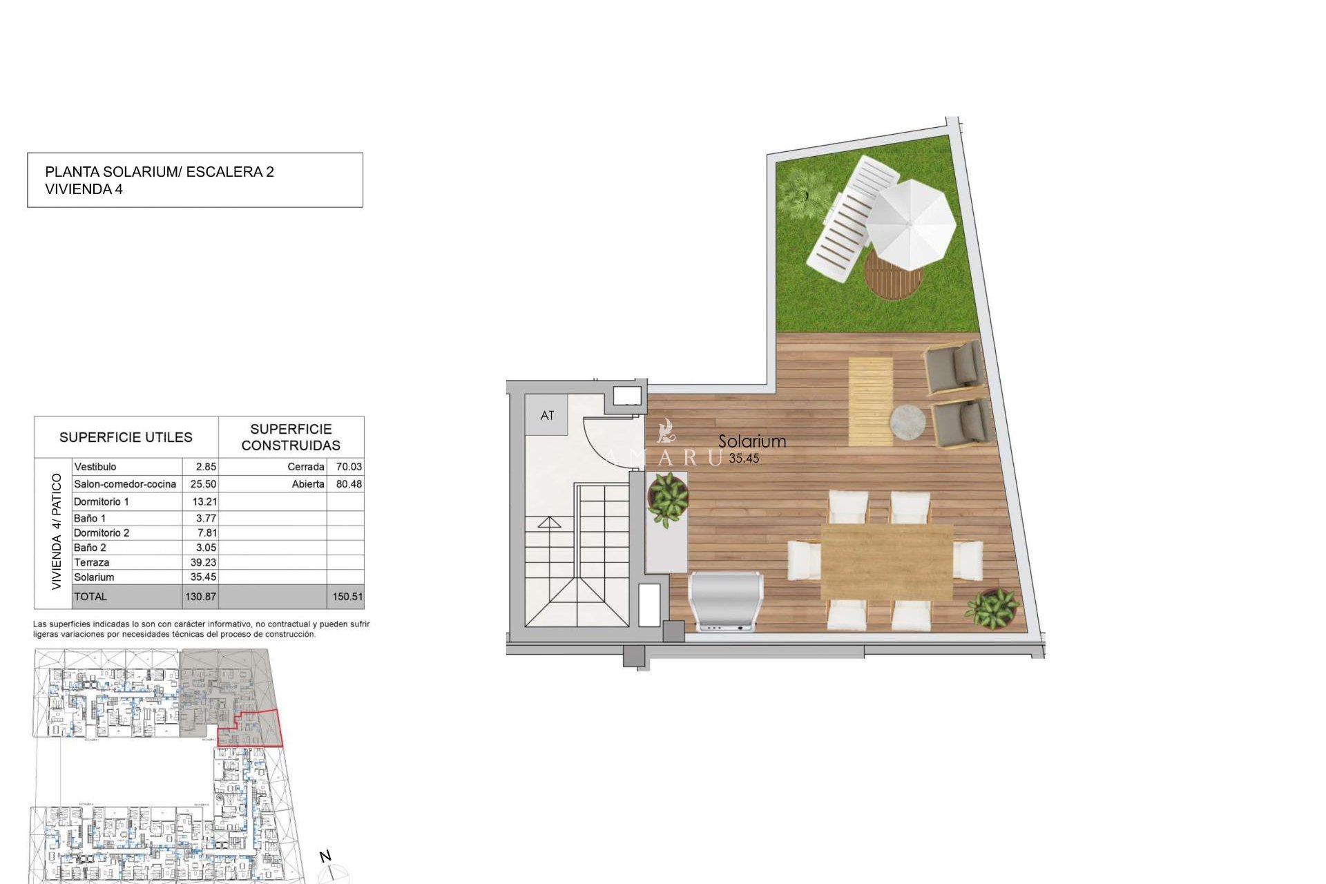 Nieuwbouw Woningen - Penthouse -
Santa Pola - Estacion de autobuses