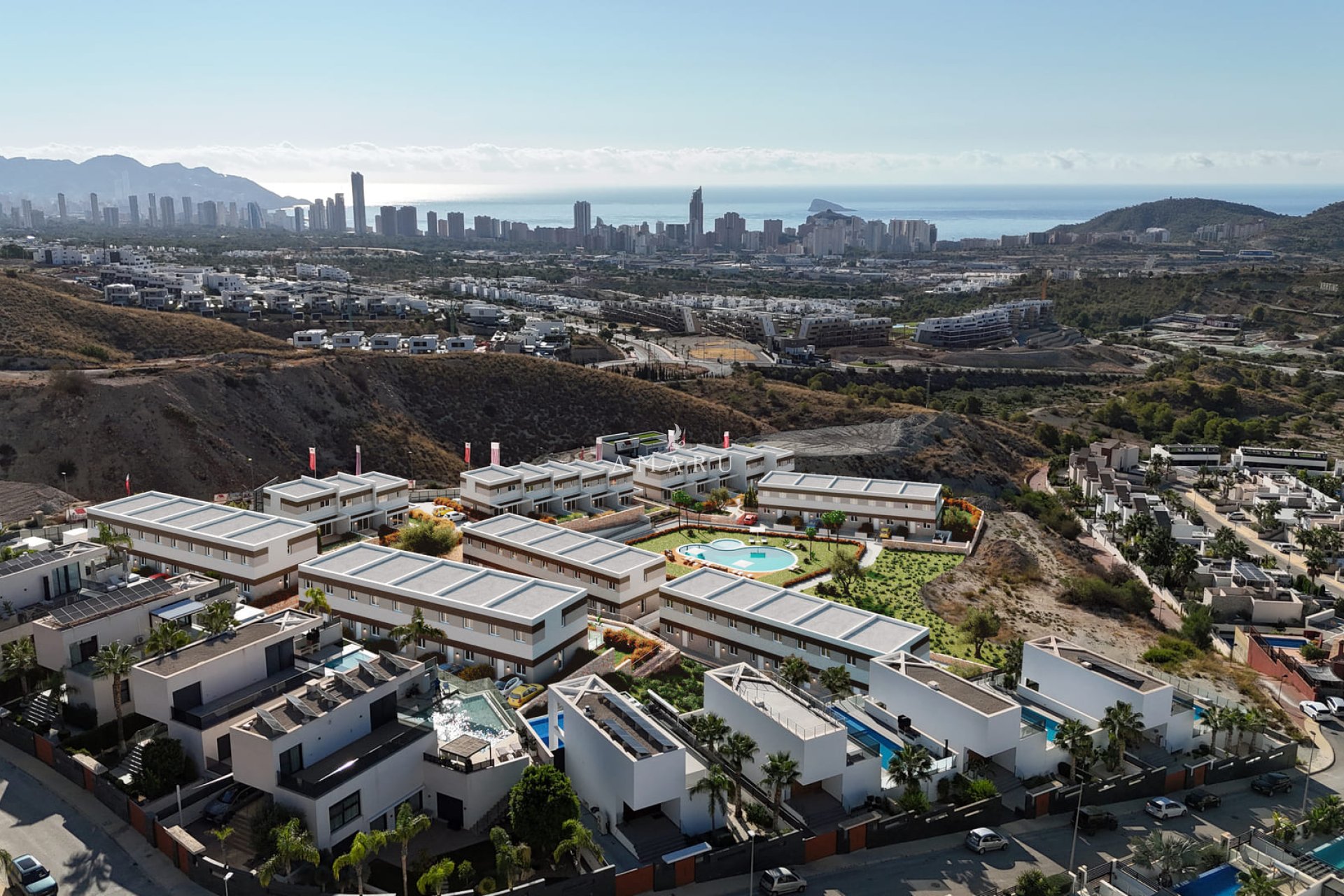 Nieuwbouw Woningen - terraced -
Finestrat