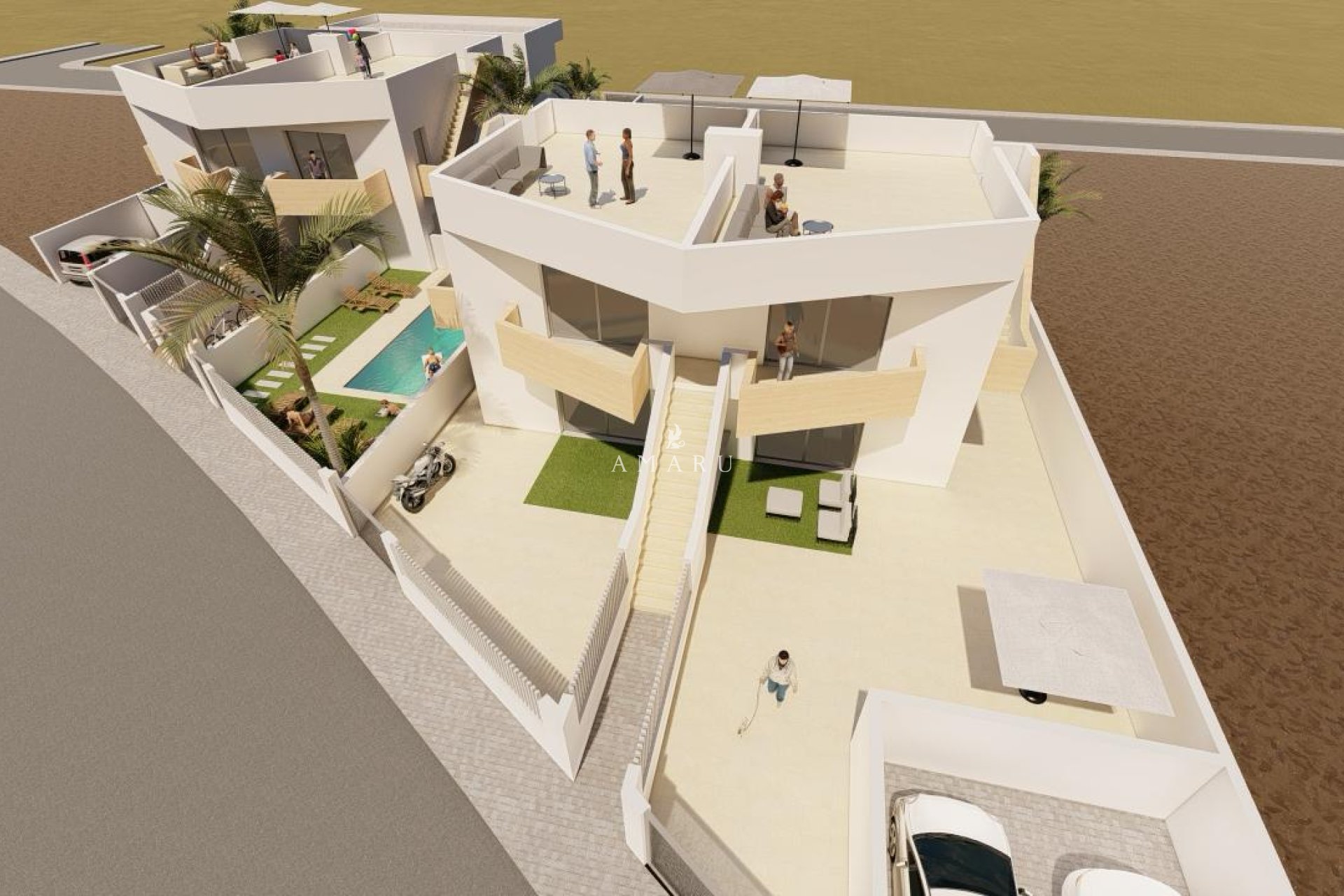 Nieuwbouw Woningen - terraced -
Mazarron - Mazarrón
