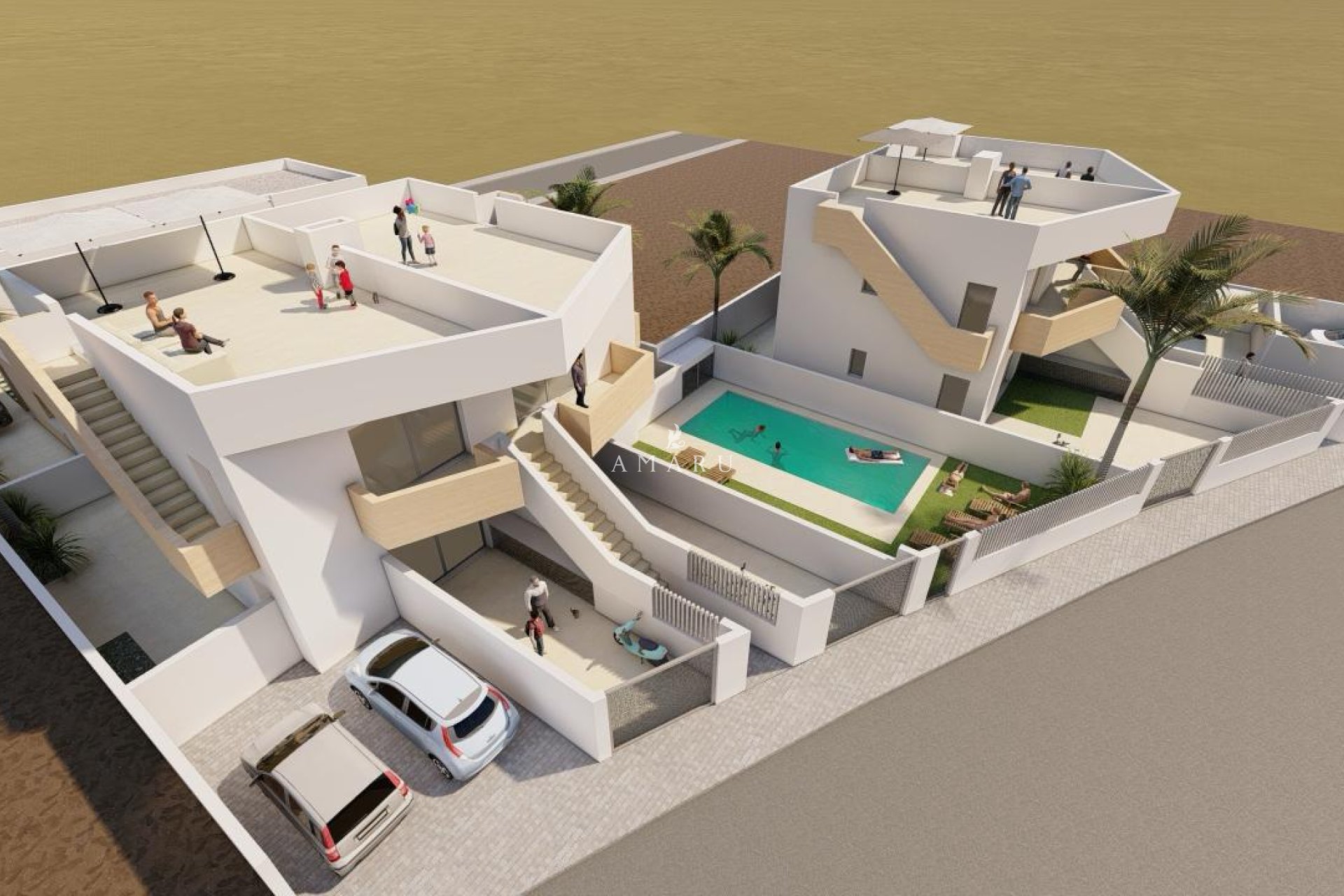 Nieuwbouw Woningen - terraced -
Mazarron - Mazarrón