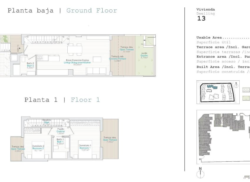 Nieuwbouw Woningen - Town House -
El Verger - Playa de La Almadraba