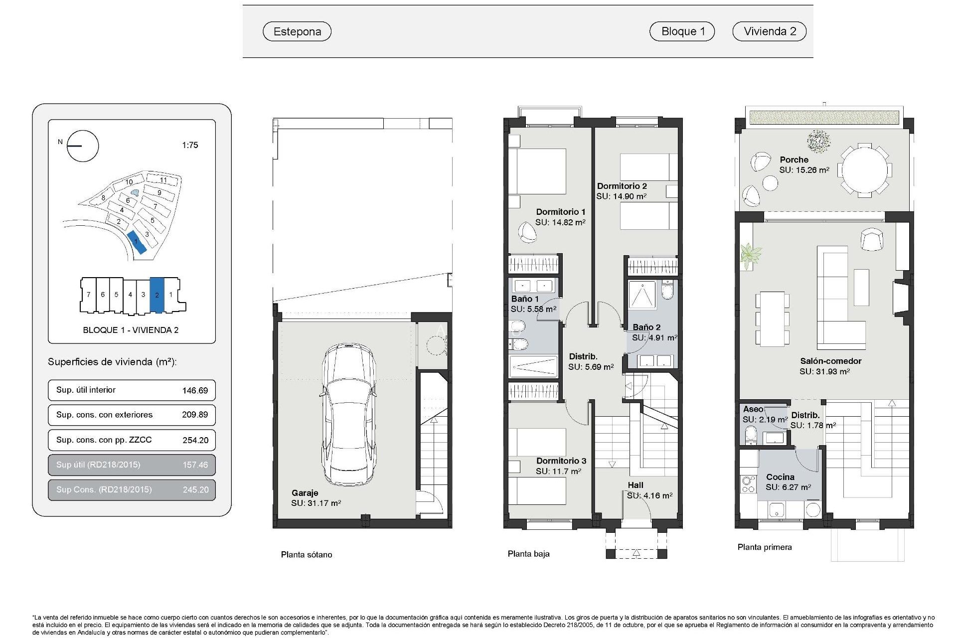 Nieuwbouw Woningen - Town House -
Estepona - Azata Golf