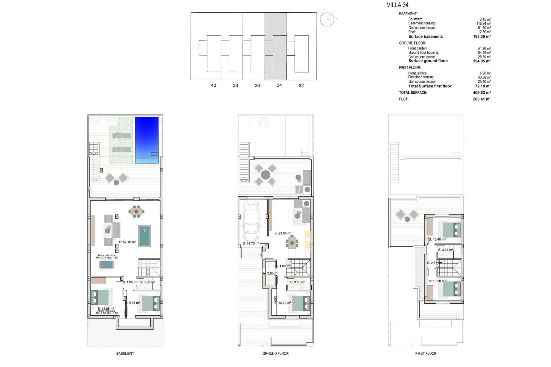 Nieuwbouw Woningen - Town House -
Los Alcazares - Serena Golf