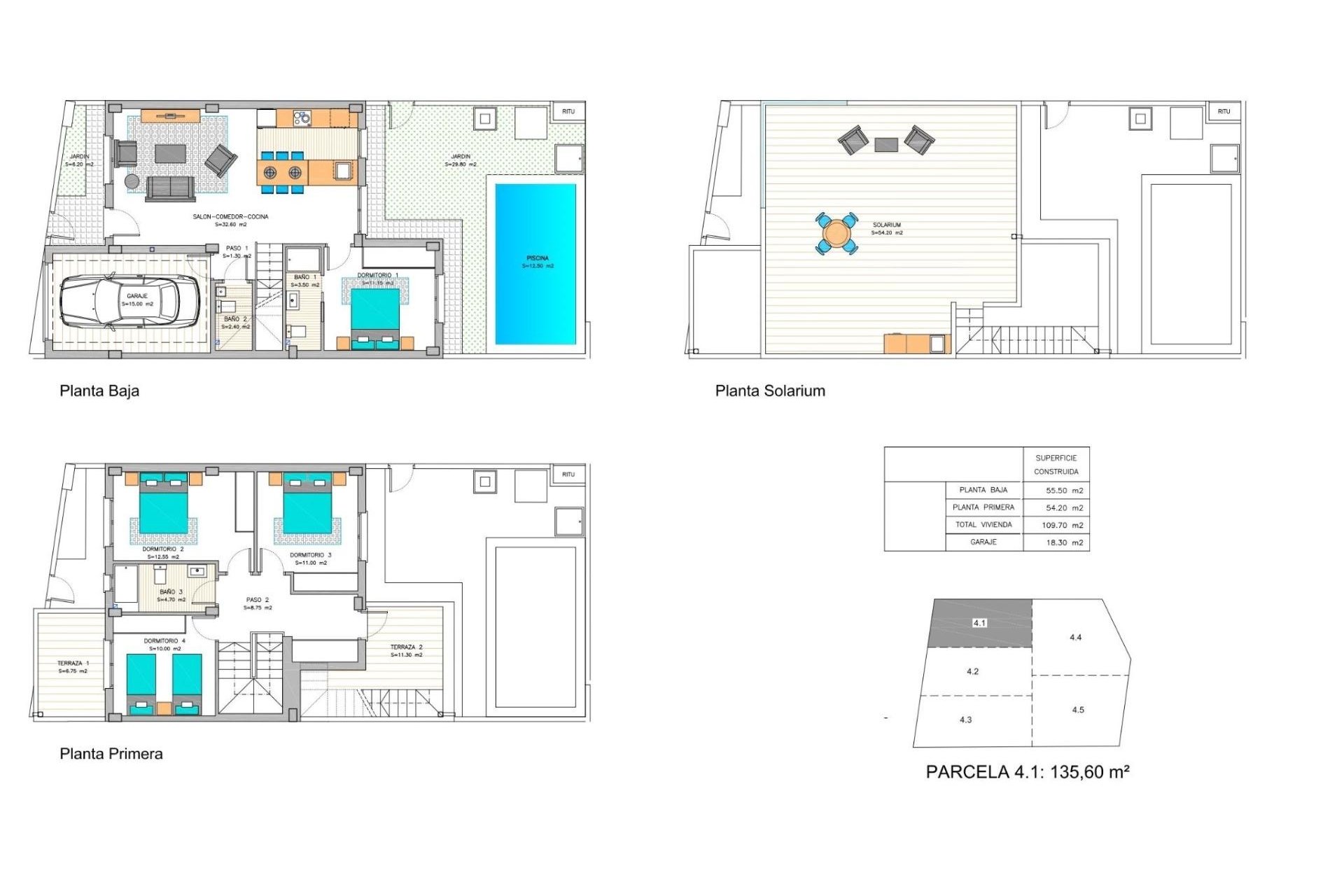 Nieuwbouw Woningen - Town House -
Los Belones - pueblo