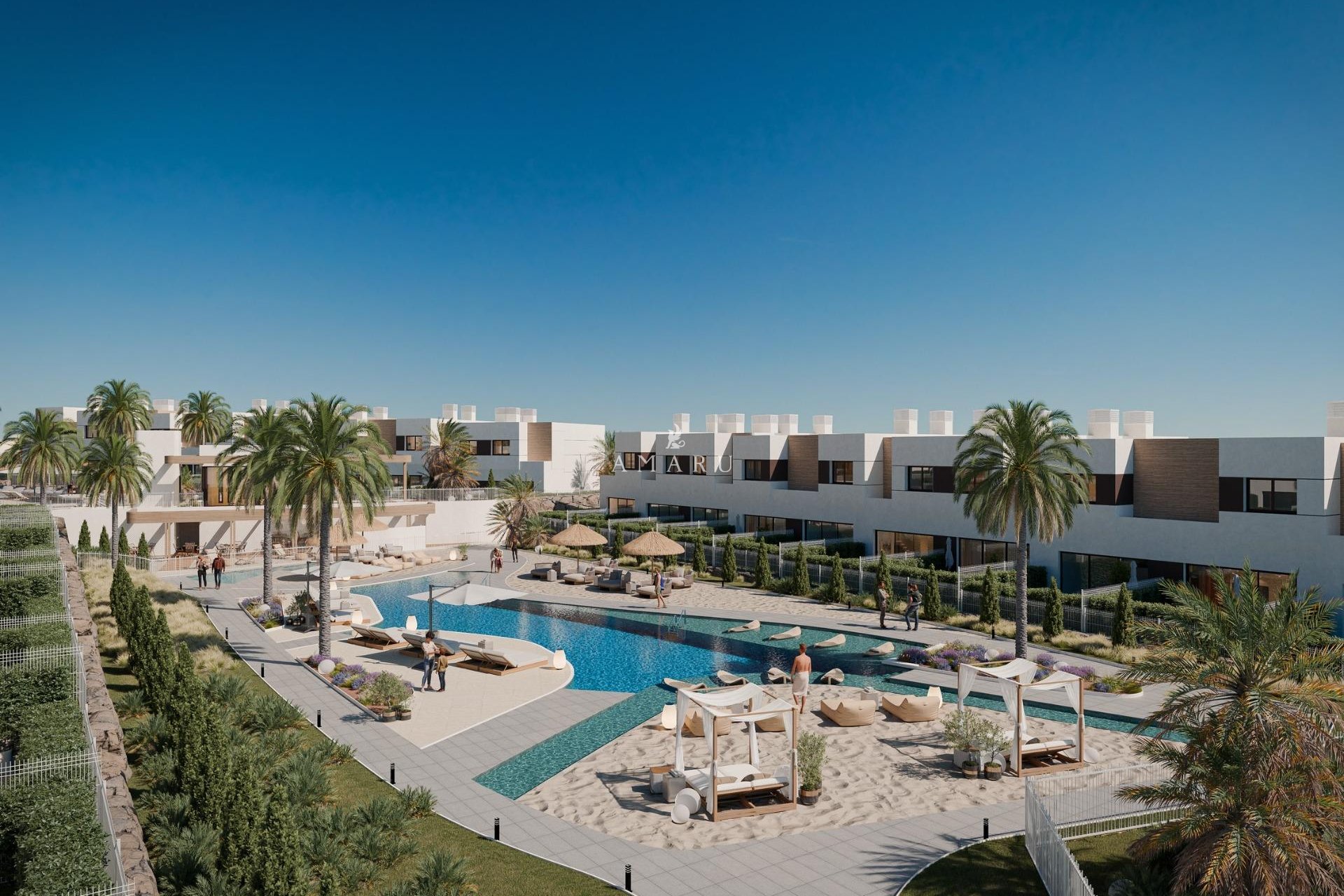 Nieuwbouw Woningen - Town House -
Mijas - Hipódromo Costa del Sol