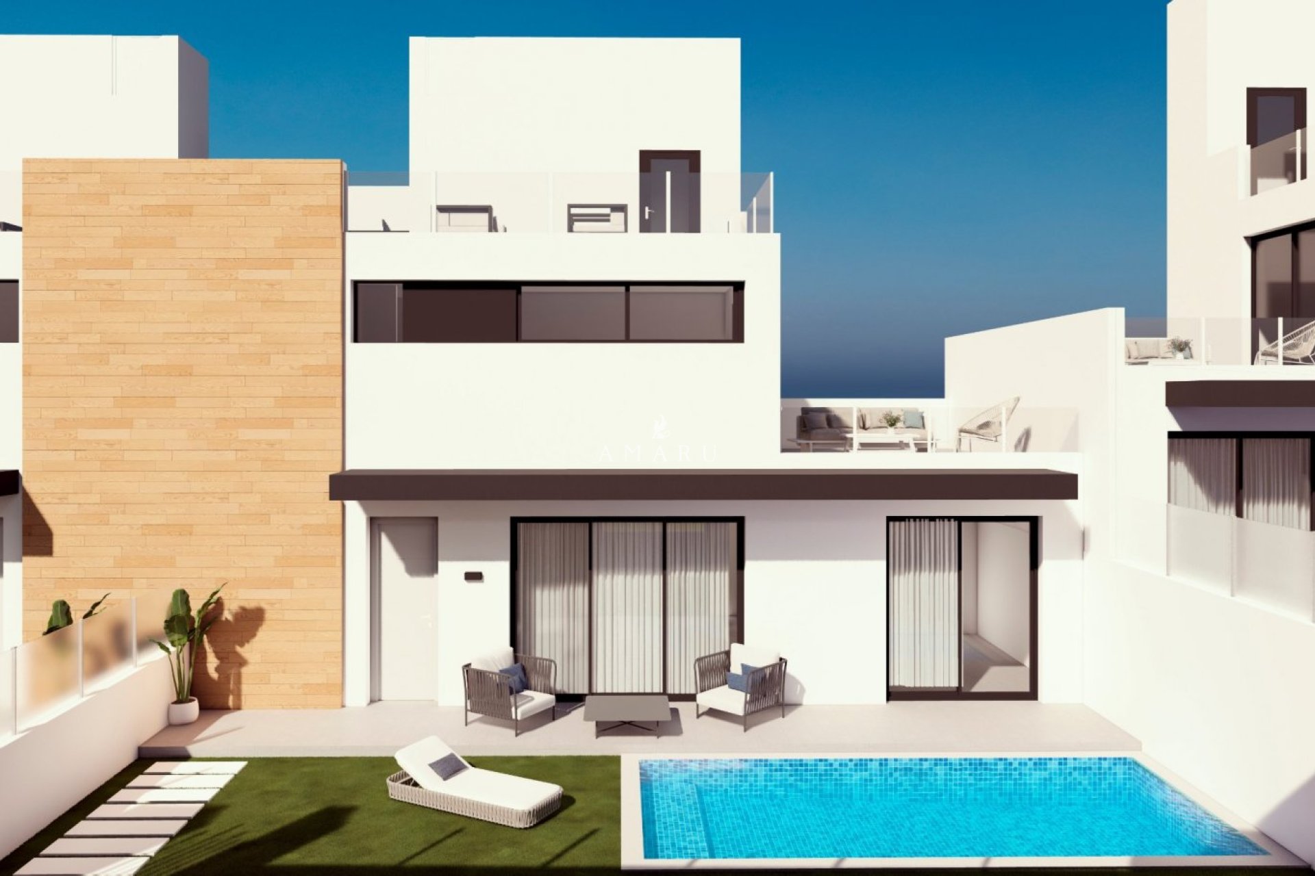 Nieuwbouw Woningen - Town House -
Orihuela Costa - Las Filipinas