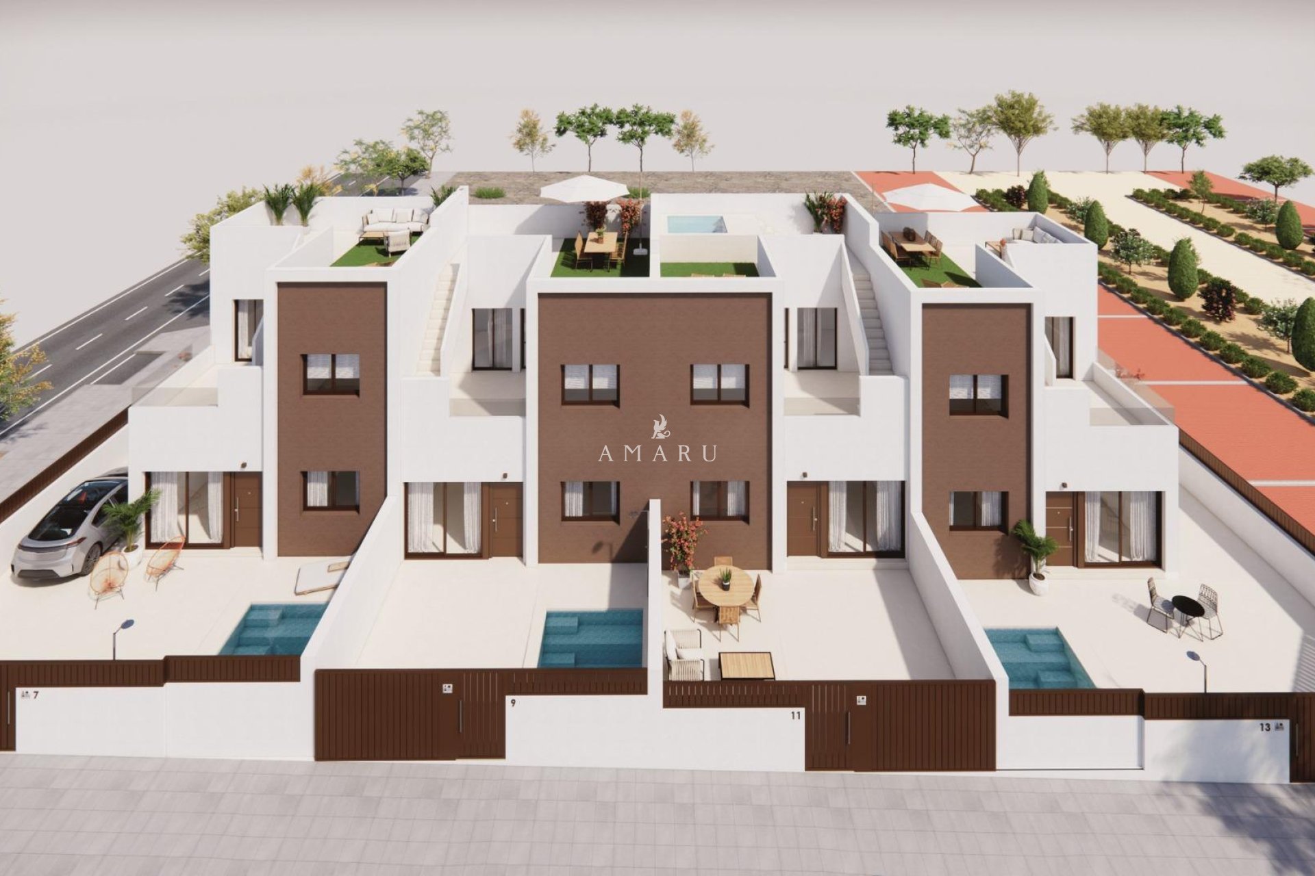 Nieuwbouw Woningen - Town House -
Pilar de la Horadada - Barrio los Segundas