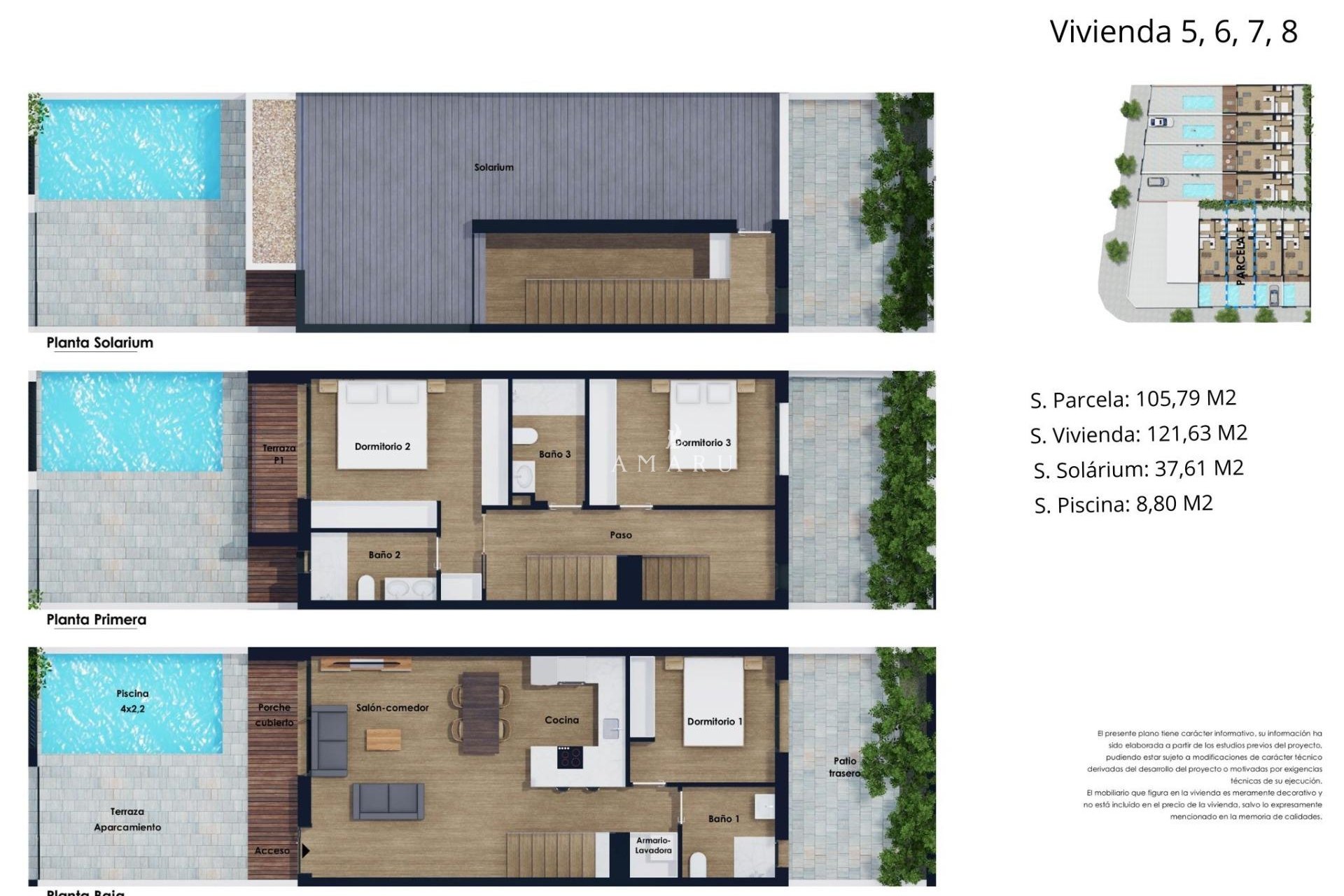 Nieuwbouw Woningen - Town House -
Pilar de la Horadada - Lo Monte