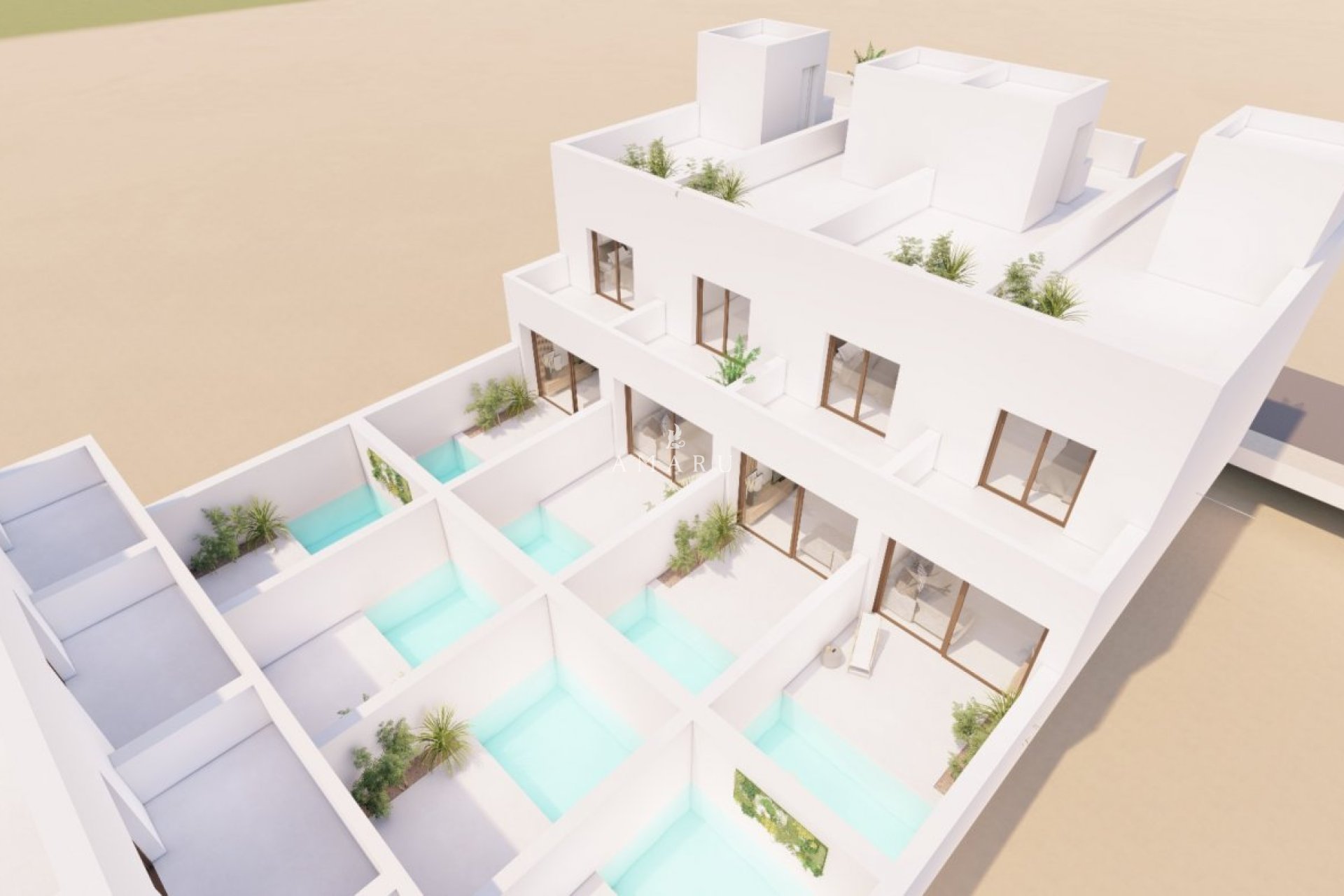 Nieuwbouw Woningen - Town House -
San Javier - pueblo