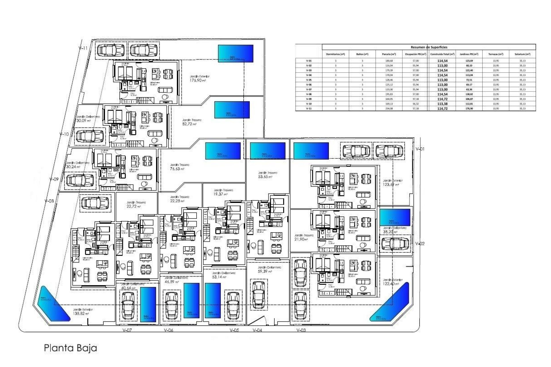 Nieuwbouw Woningen - Town House -
San Javier - Santiago De La Ribera