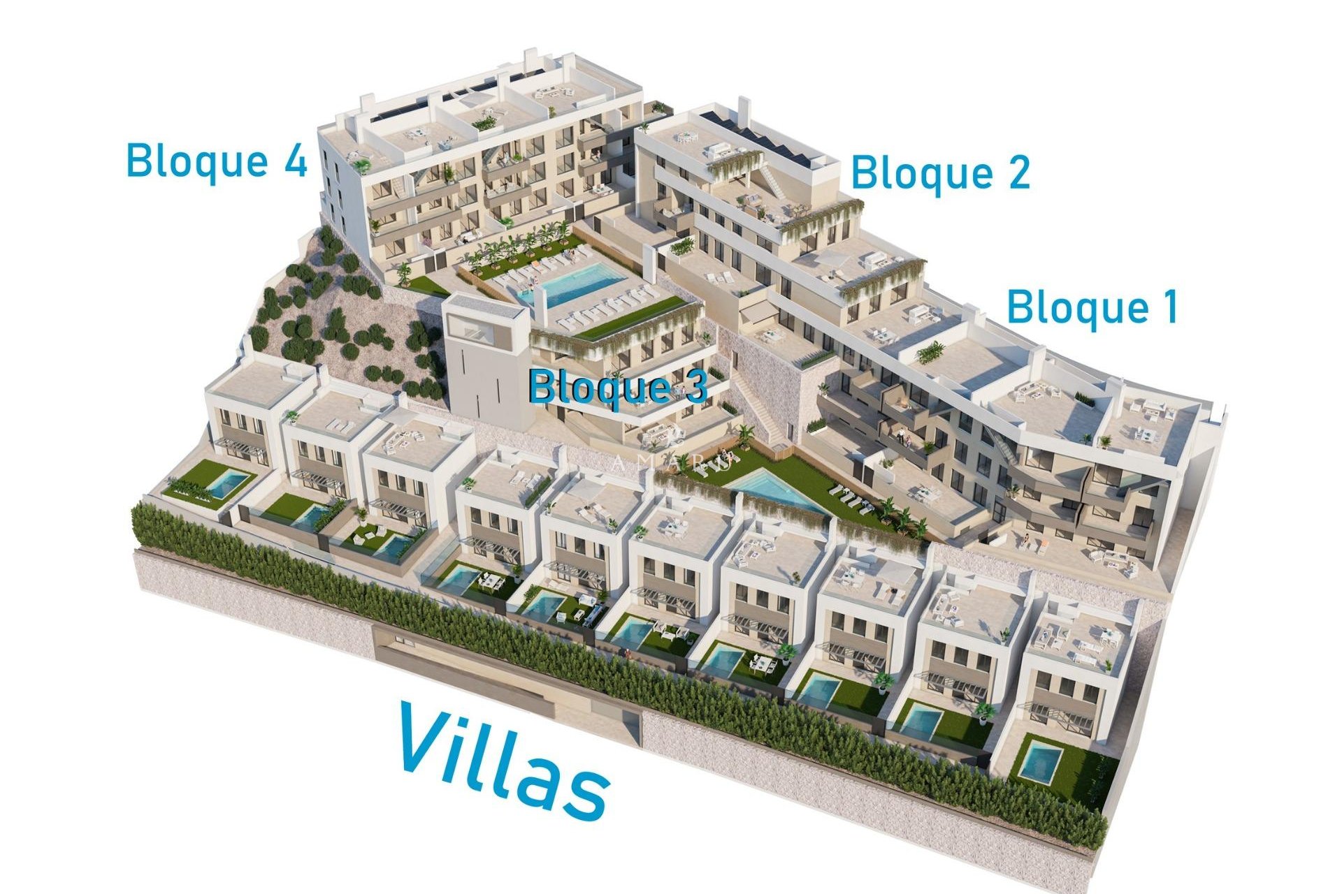 Nieuwbouw Woningen - Villa -
Aguilas - Playa del Hornillo