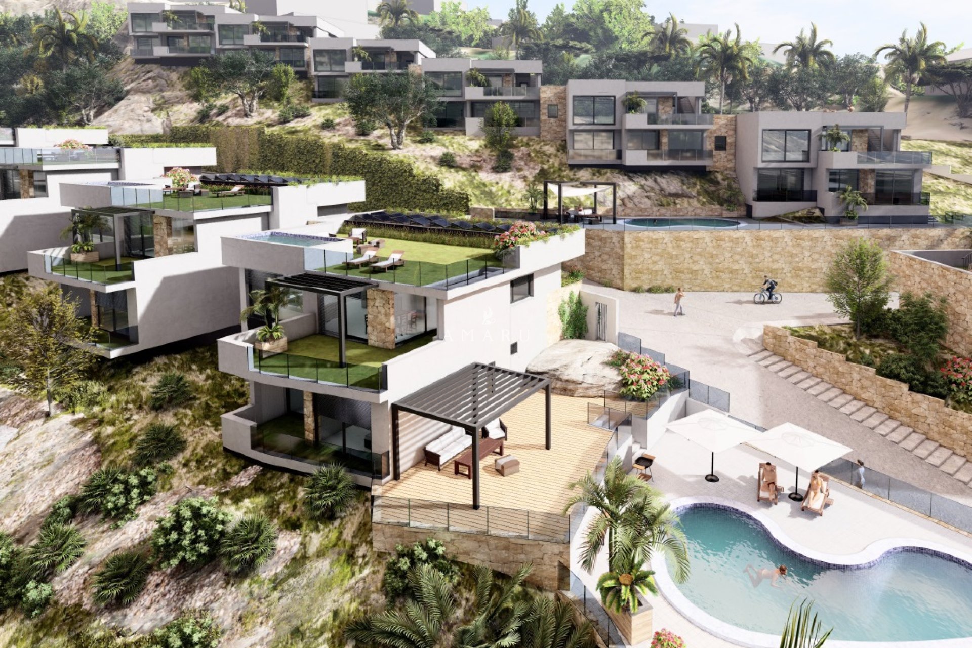 Nieuwbouw Woningen - Villa -
Altea