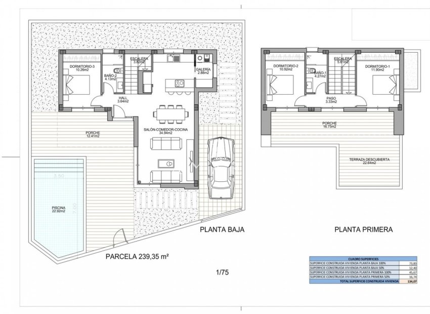 Nieuwbouw Woningen - Villa -
Benijofar - Polideportivo