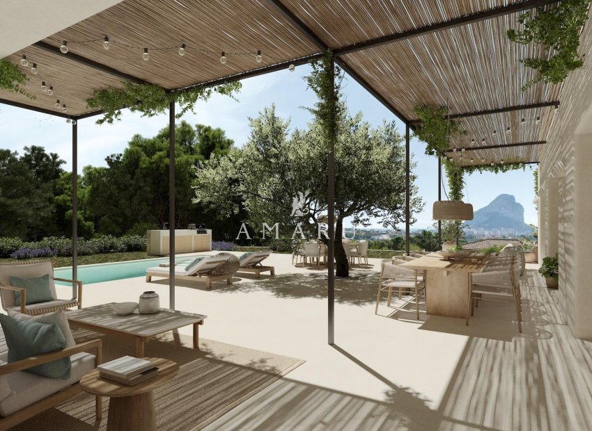 Nieuwbouw Woningen - Villa -
Calpe - Partida Garduix