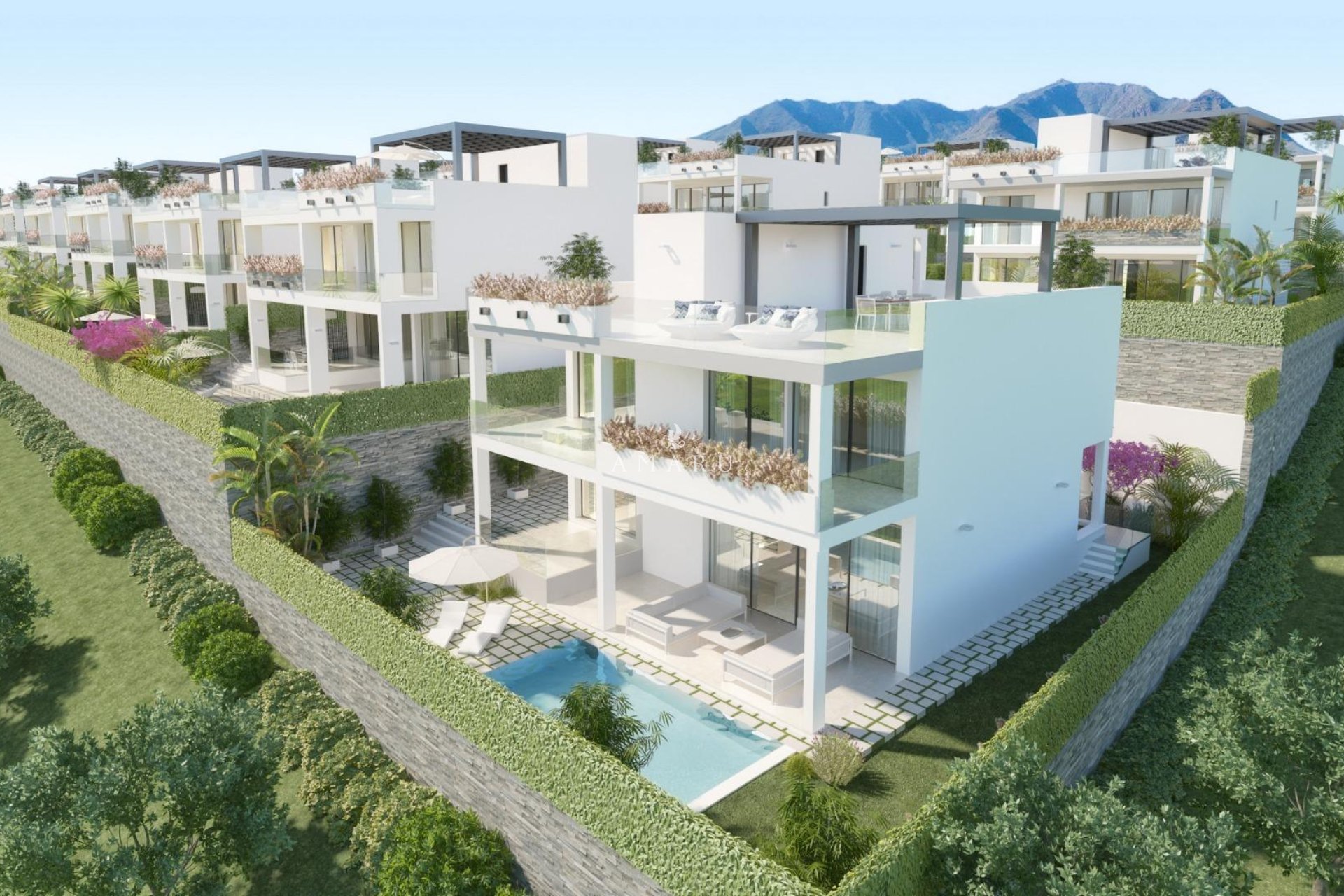 Nieuwbouw Woningen - Villa -
Estepona - Estepona Golf