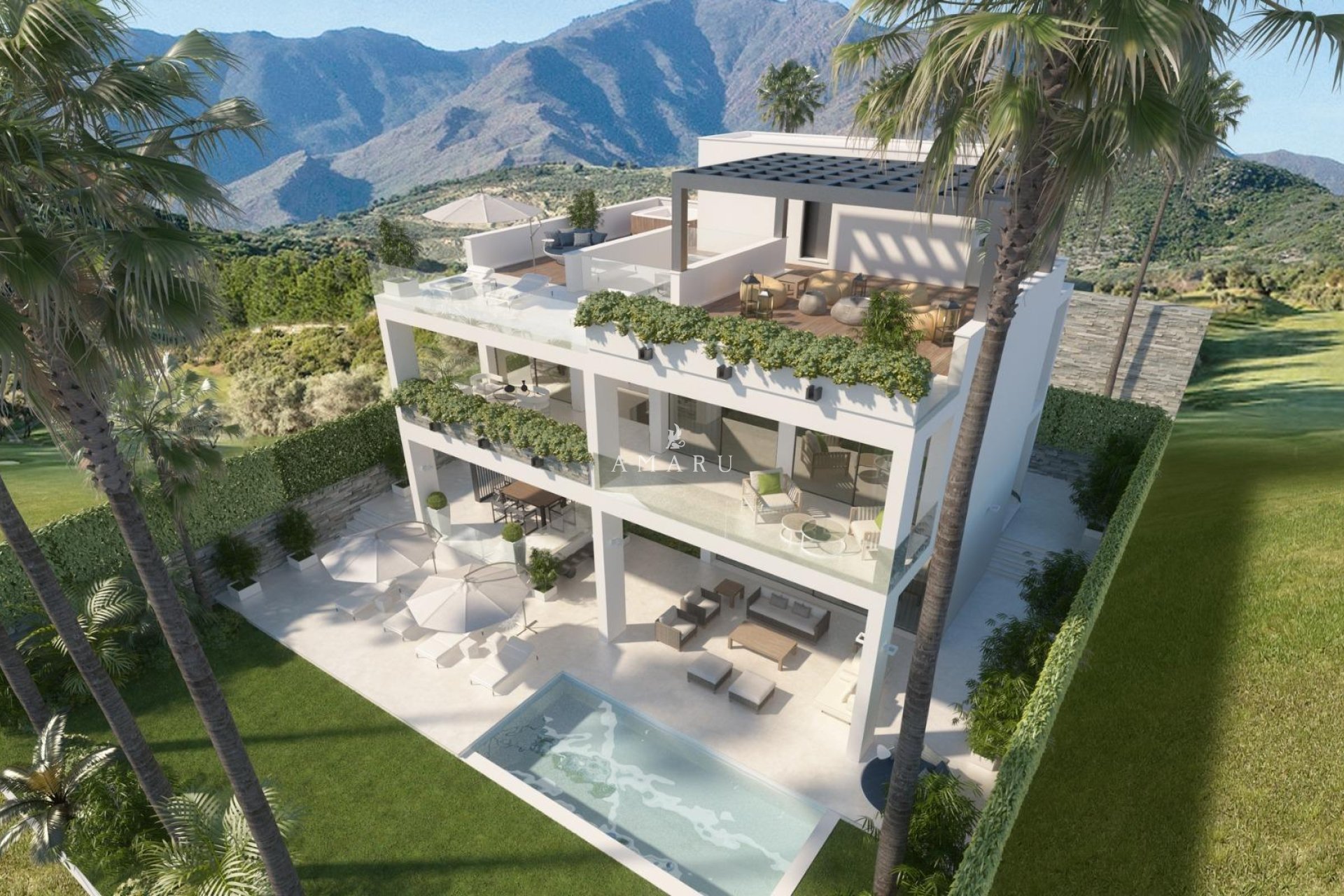 Nieuwbouw Woningen - Villa -
Estepona - Estepona Golf