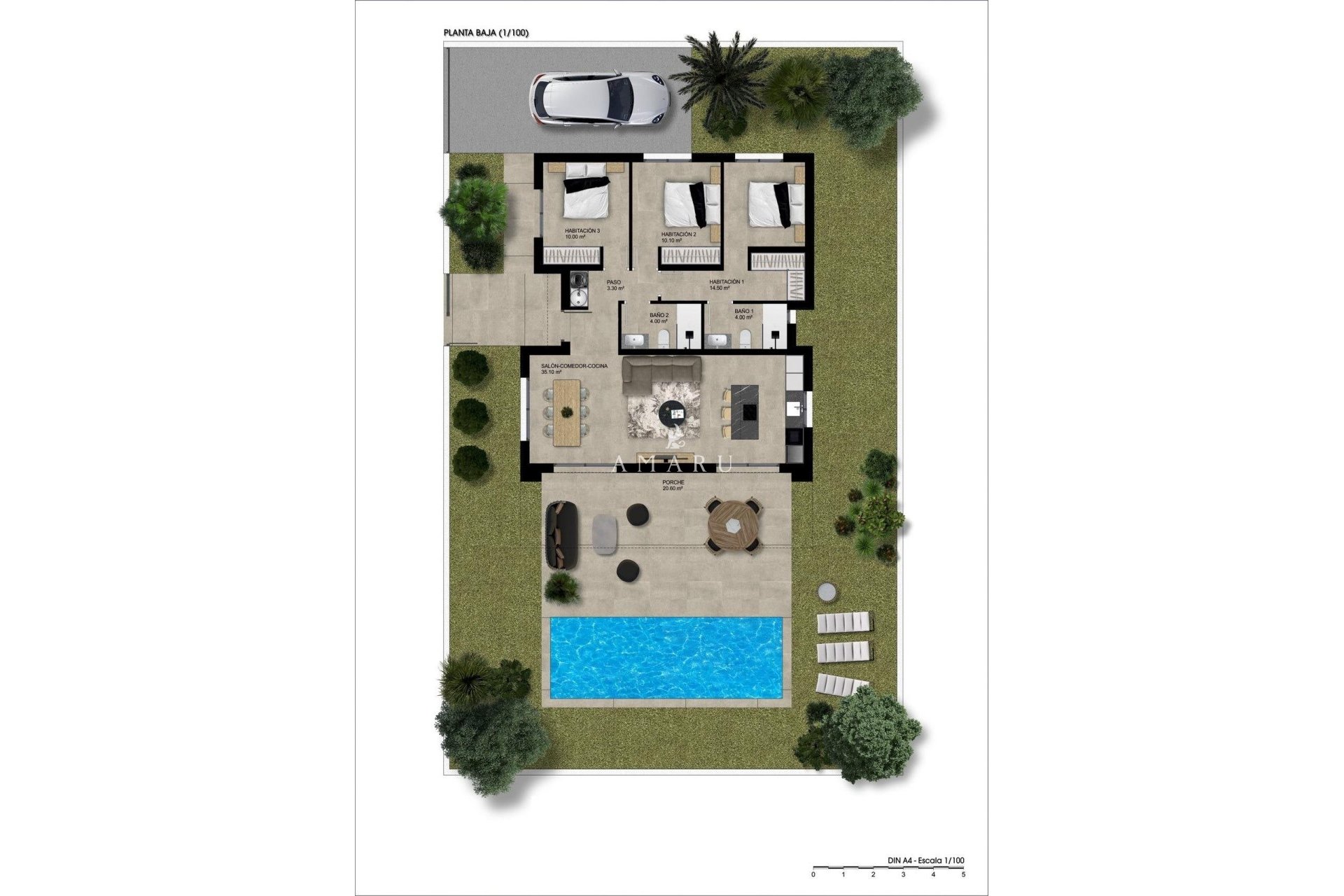 Nieuwbouw Woningen - Villa -
Hondón de las Nieves - Urbaniz La Montañosa