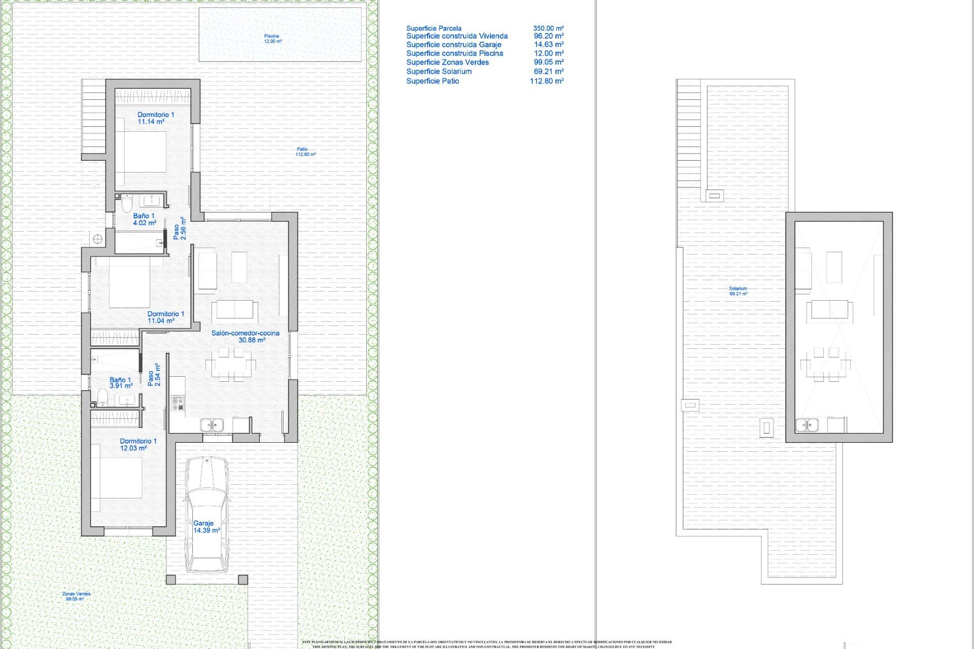 Nieuwbouw Woningen - Villa -
Los Alcazares - Serena Golf