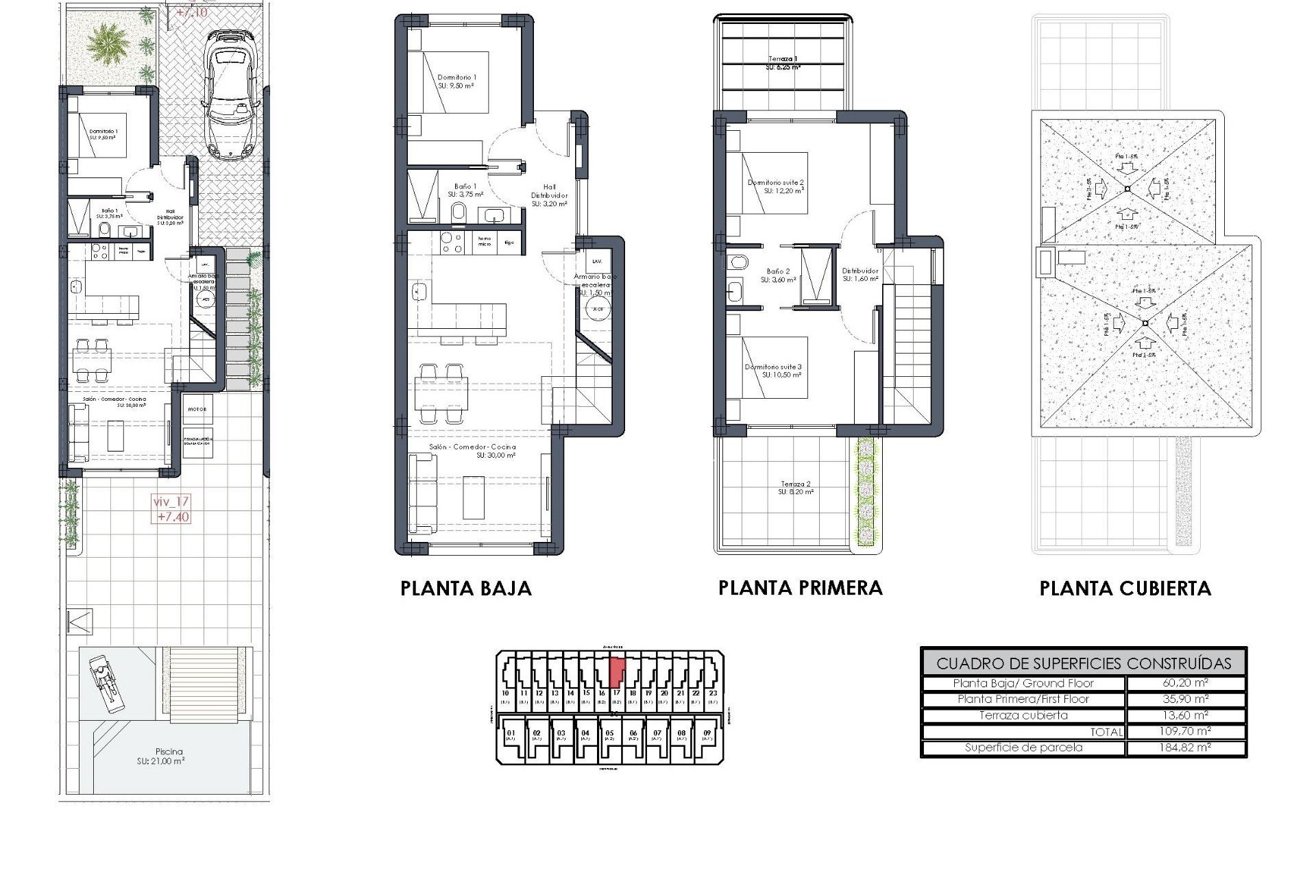 Nieuwbouw Woningen - Villa -
Los Alcazares - Serena Golf