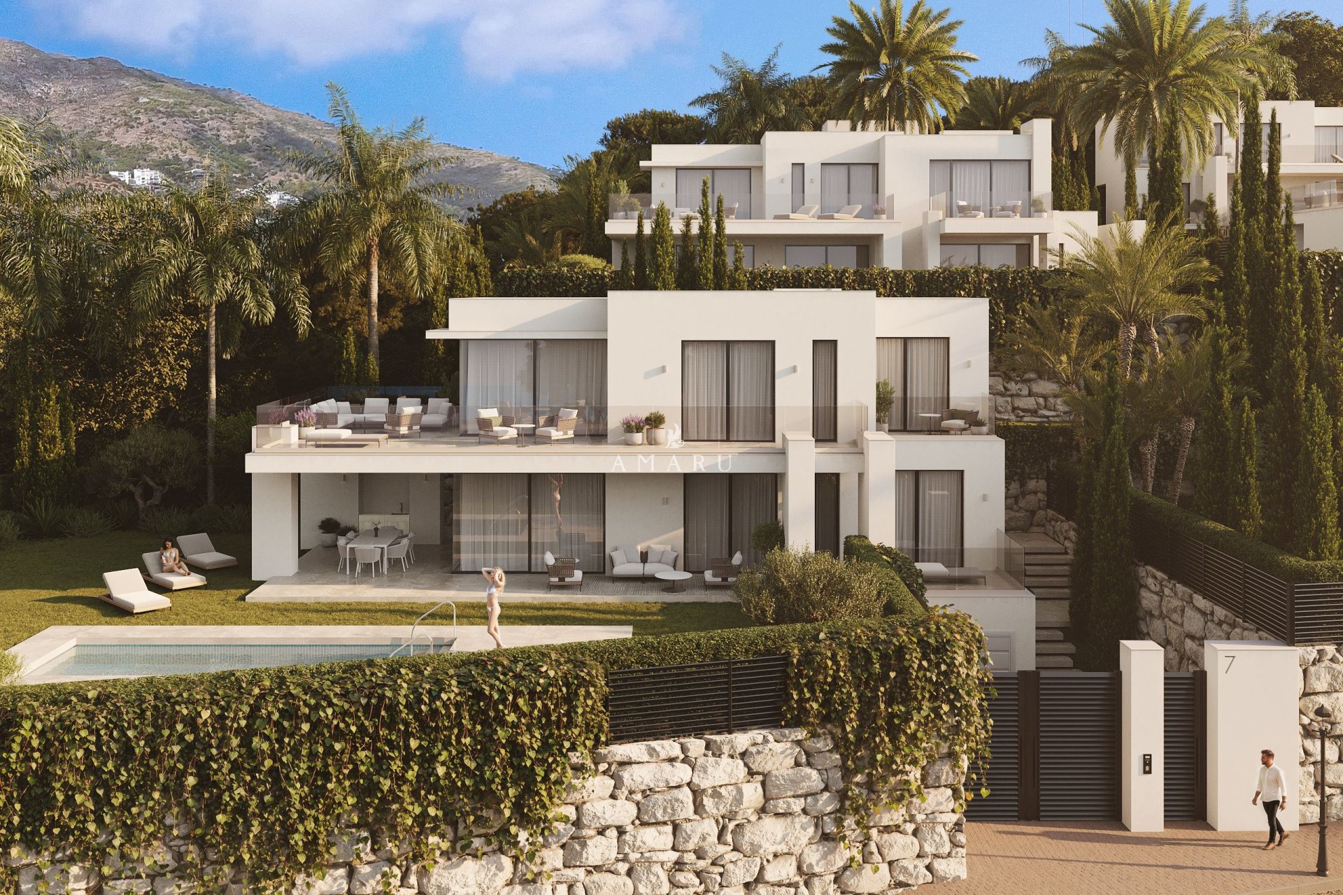Nieuwbouw Woningen - Villa -
Mijas