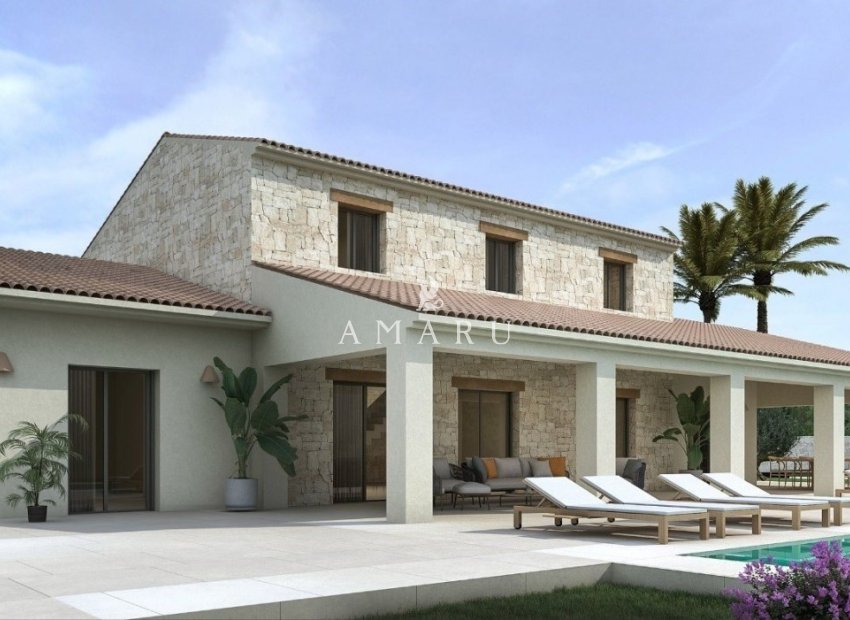 Nieuwbouw Woningen - Villa -
Moraira_Teulada - Fustera