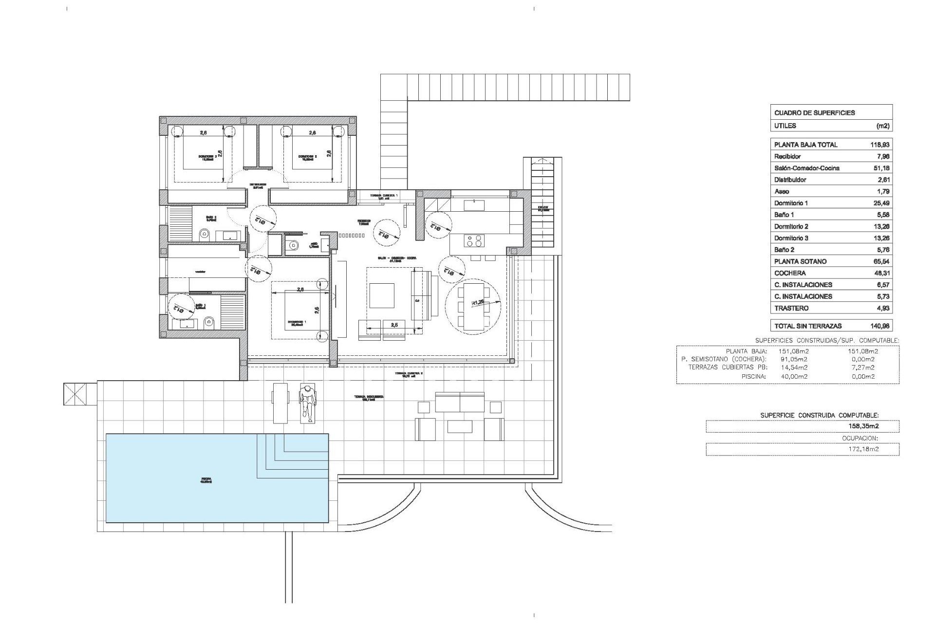 Nieuwbouw Woningen - Villa -
Orihuela - Las Colinas Golf