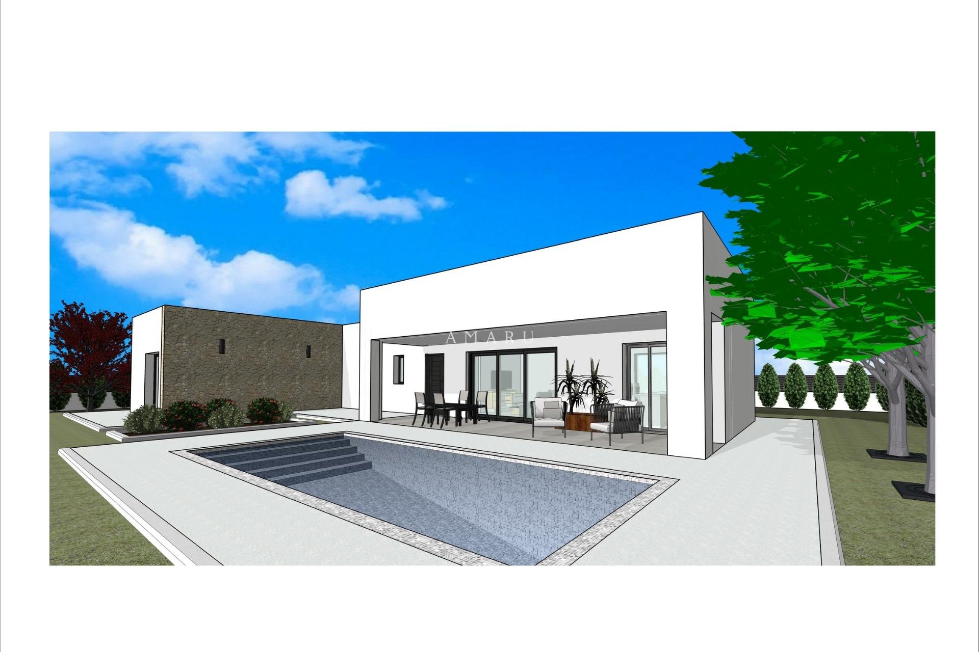 Nieuwbouw Woningen - Villa -
Pinoso - Lel