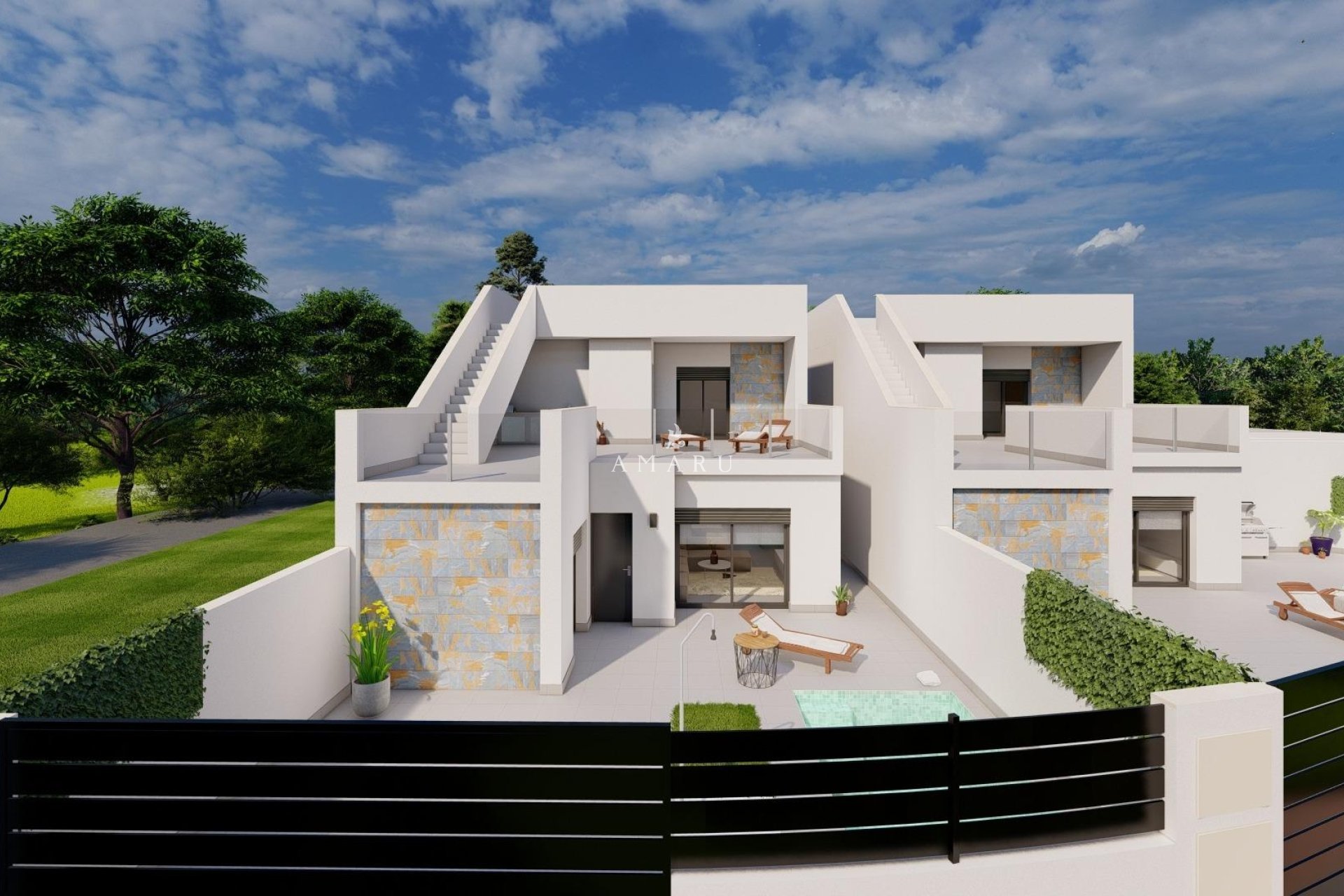 Nieuwbouw Woningen - Villa -
San Javier - Roda Golf