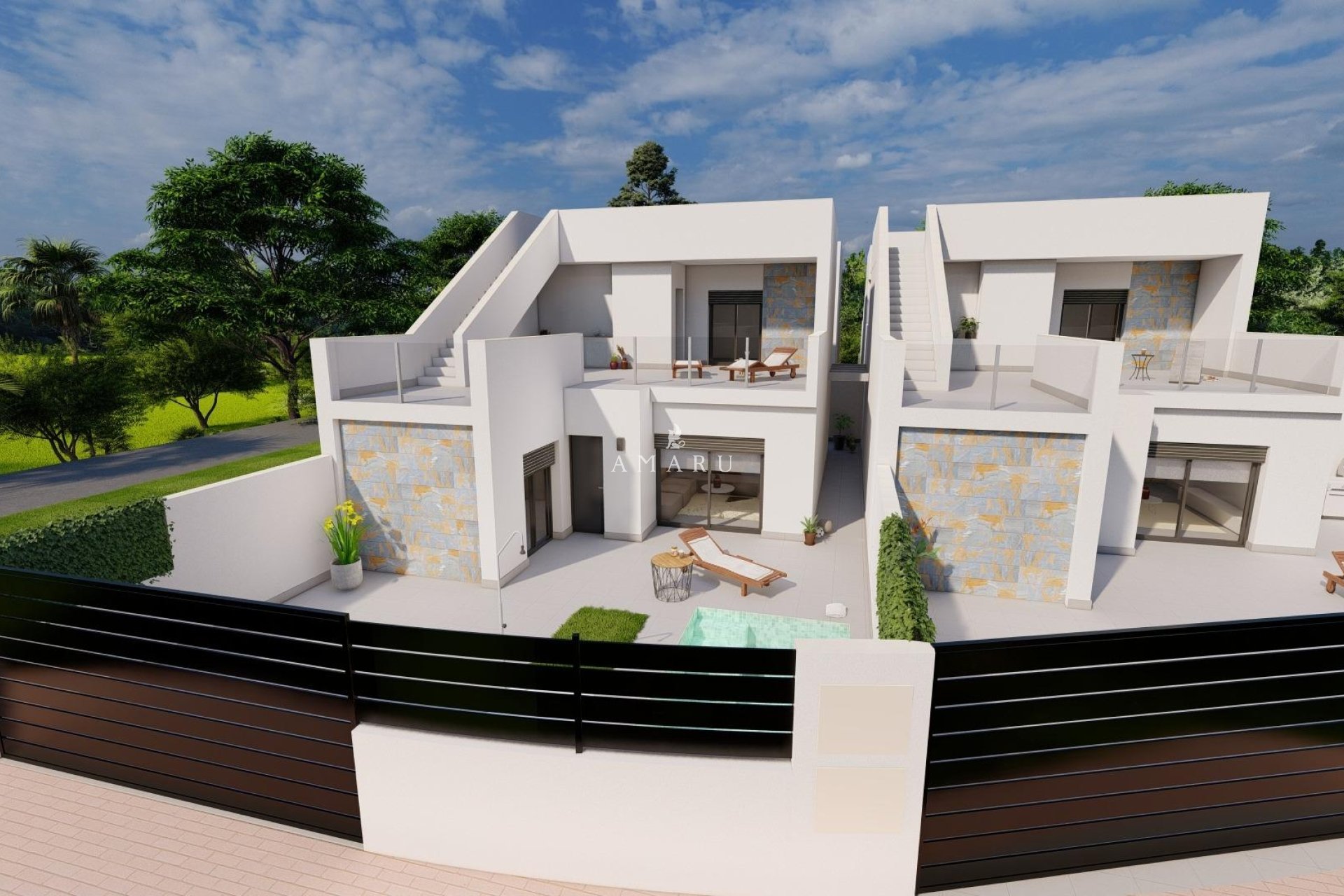 Nieuwbouw Woningen - Villa -
San Javier - Roda Golf