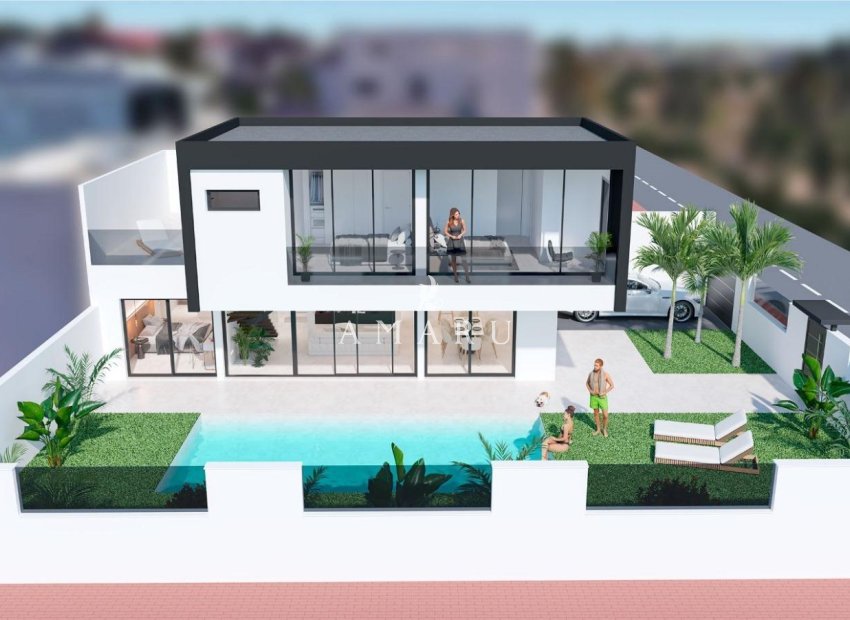 Nieuwbouw Woningen - Villa -
San Pedro del Pinatar - Pueblo