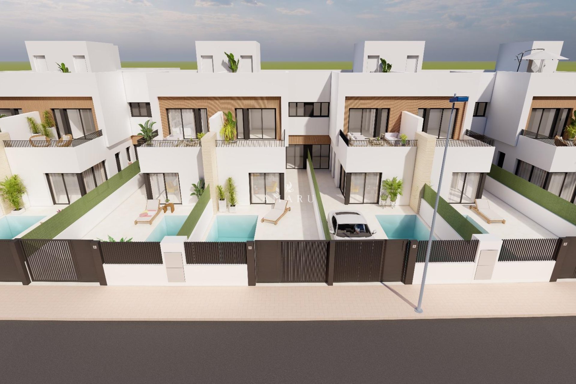 Nieuwbouw Woningen - Villa -
Santiago de la Ribera