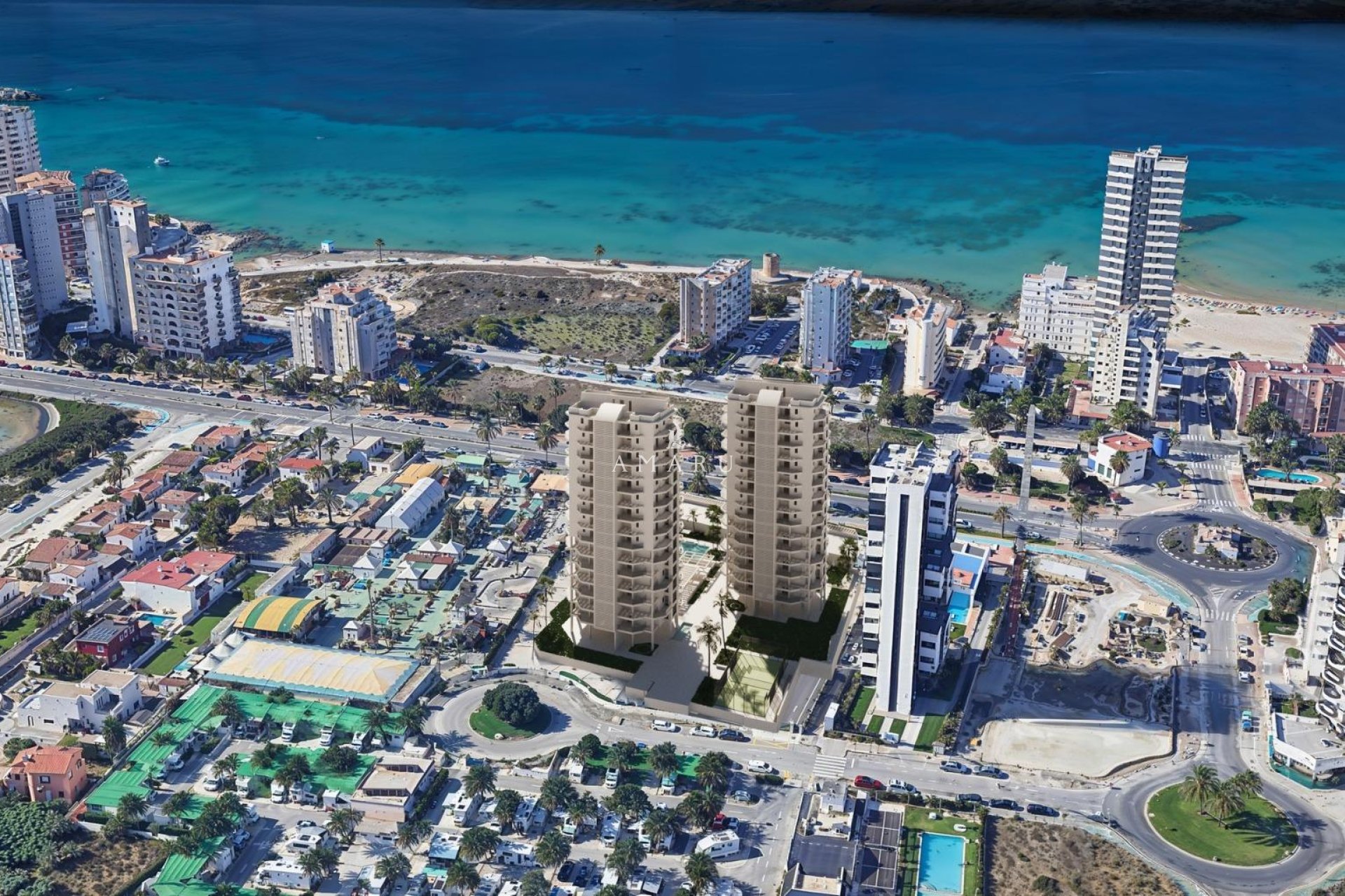 Nouvelle construction - Apartment -
Calpe - Playa Arenal