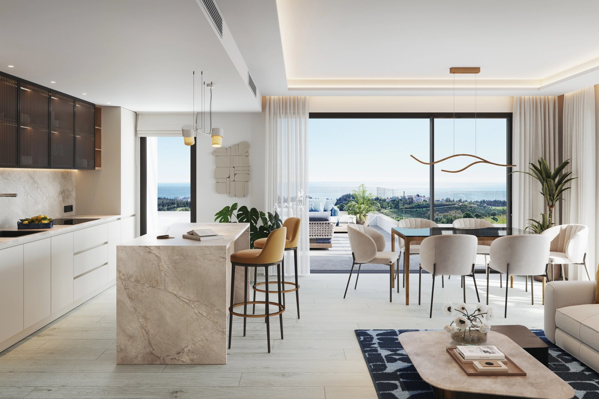 Nouvelle construction - Apartment -
Las Lagunas de Mijas