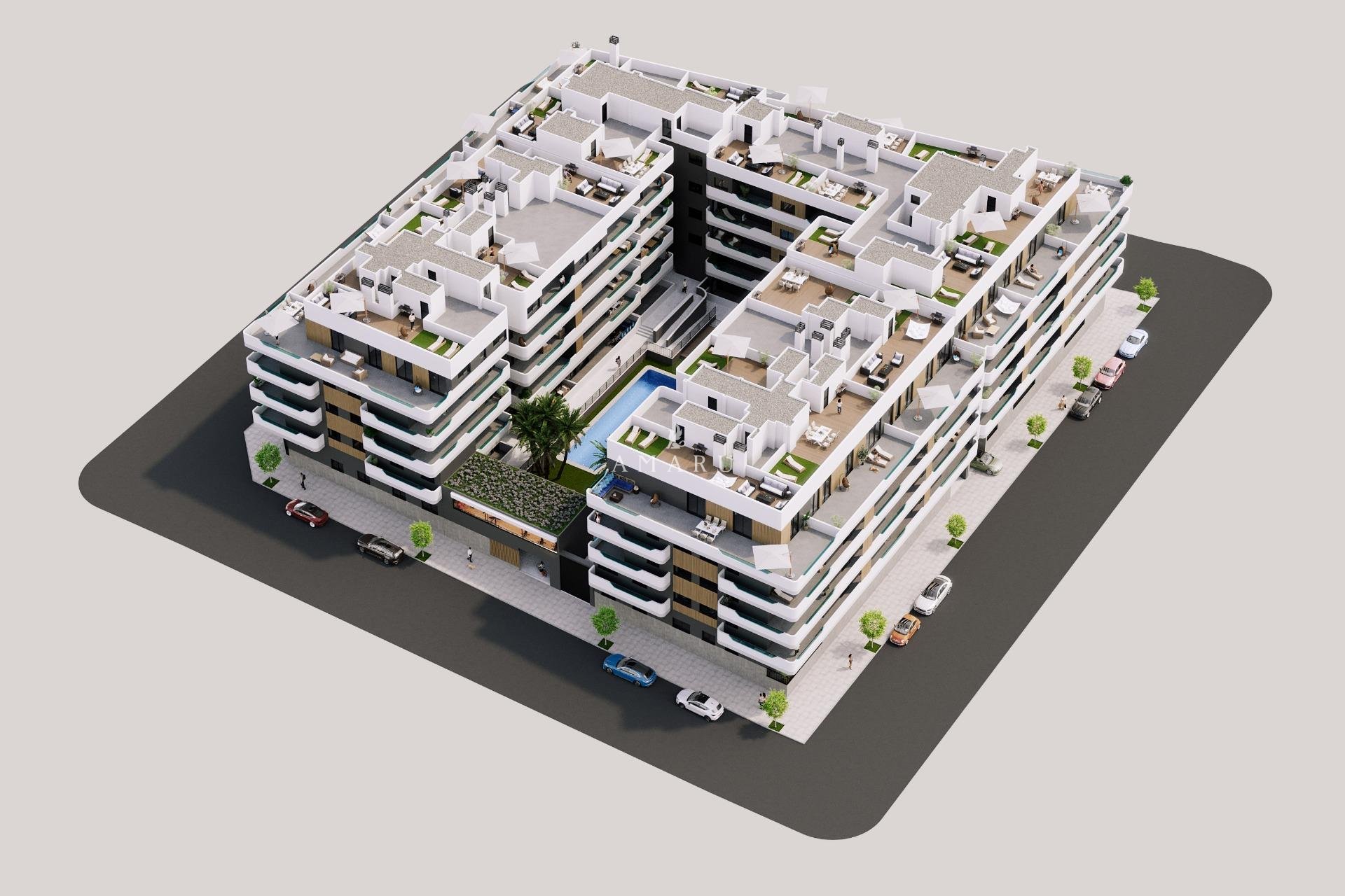 Nouvelle construction - Apartment -
Santa Pola - Estacion de autobuses