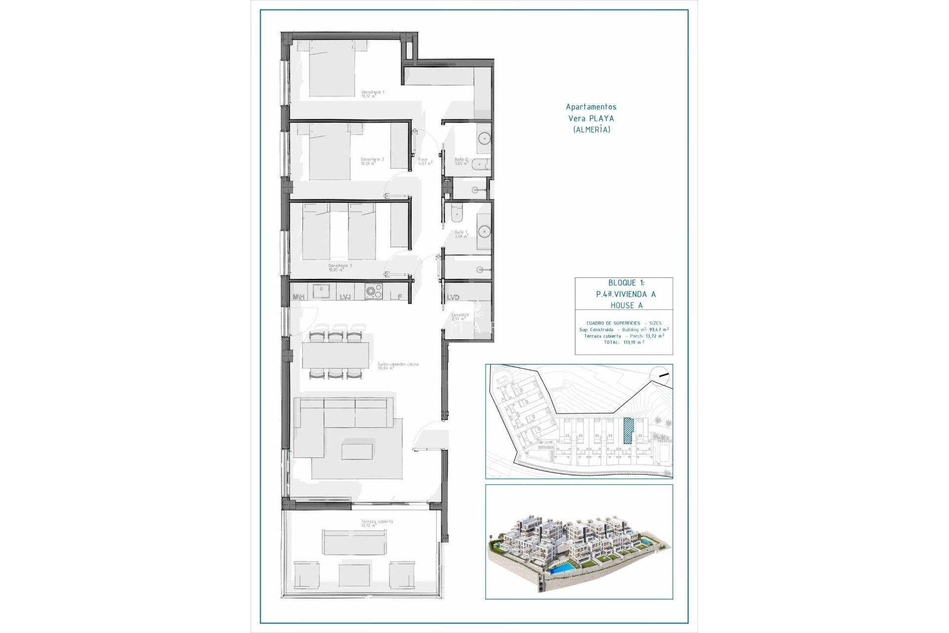 Nouvelle construction - Apartment -
Vera - Pueblo Salinas